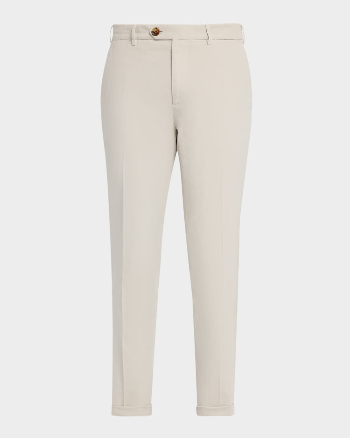 Men's Modern Fit Flat-Front Pants