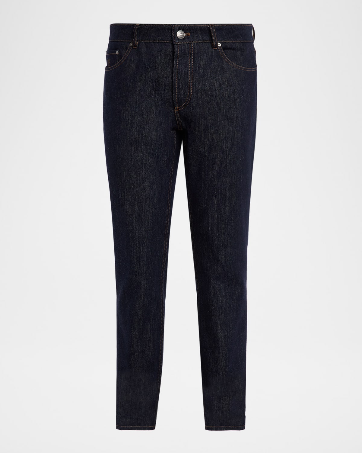 Men's Italian Selvedge Denim Five-Pocket Pants