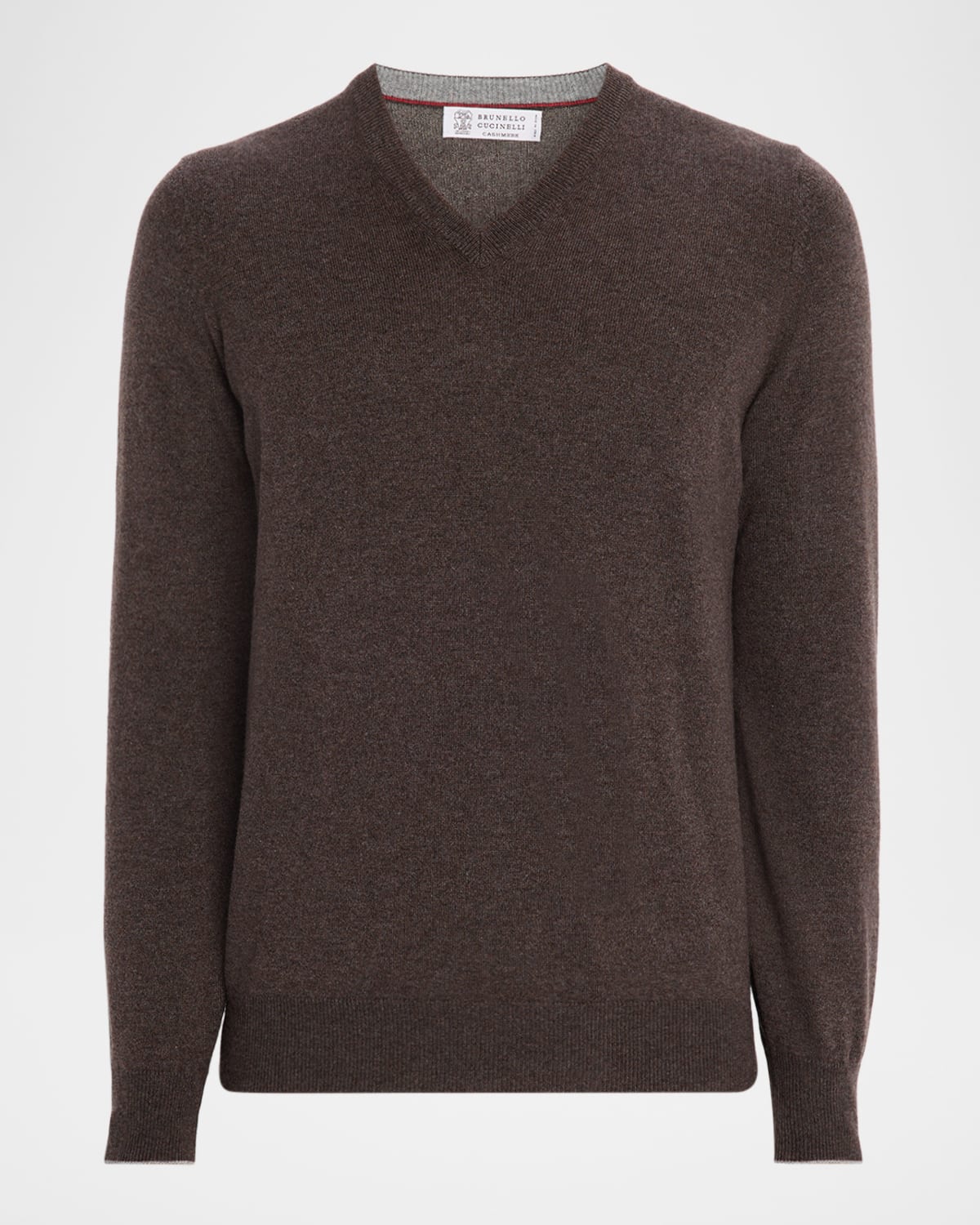 Men's Cashmere Classic Fit V-Neck Sweater