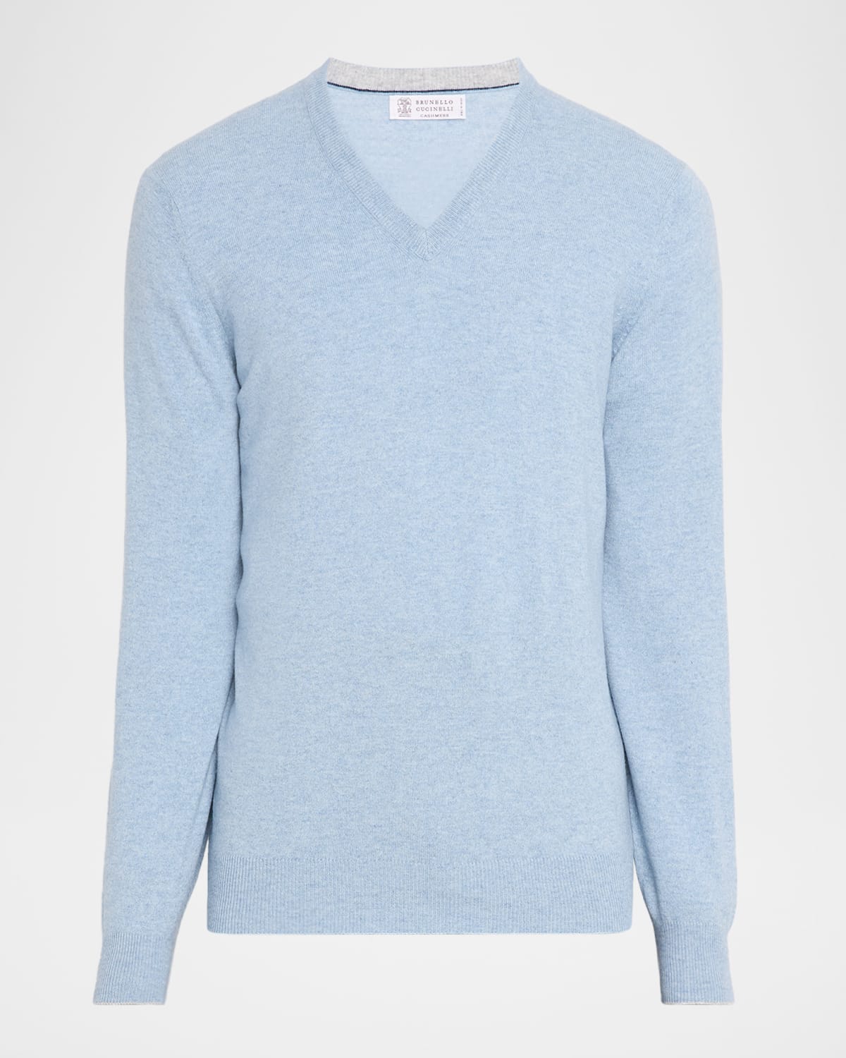 Men's Cashmere Classic Fit V-Neck Sweater