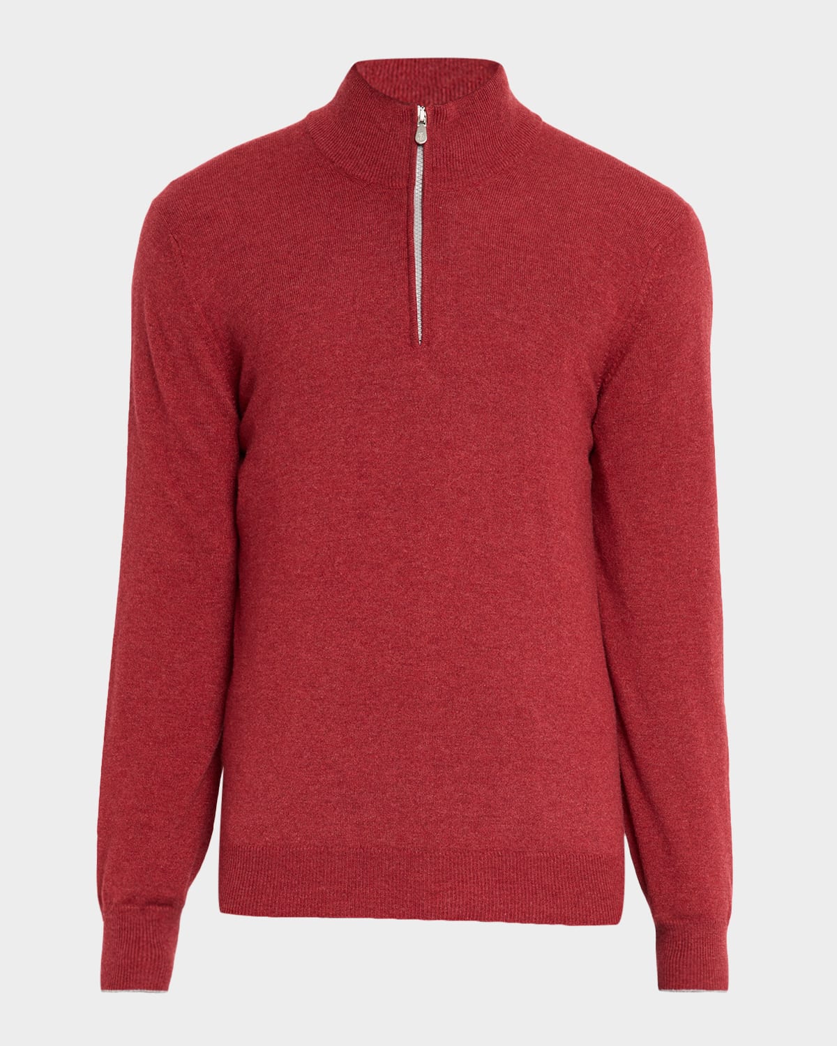 Men's Cashmere Quarter-Zip Sweater