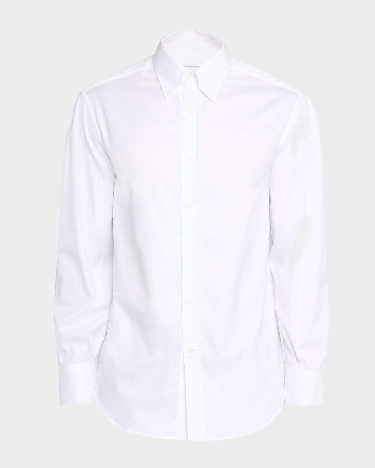 Men's Piece Dyed Cotton Twill Shirt