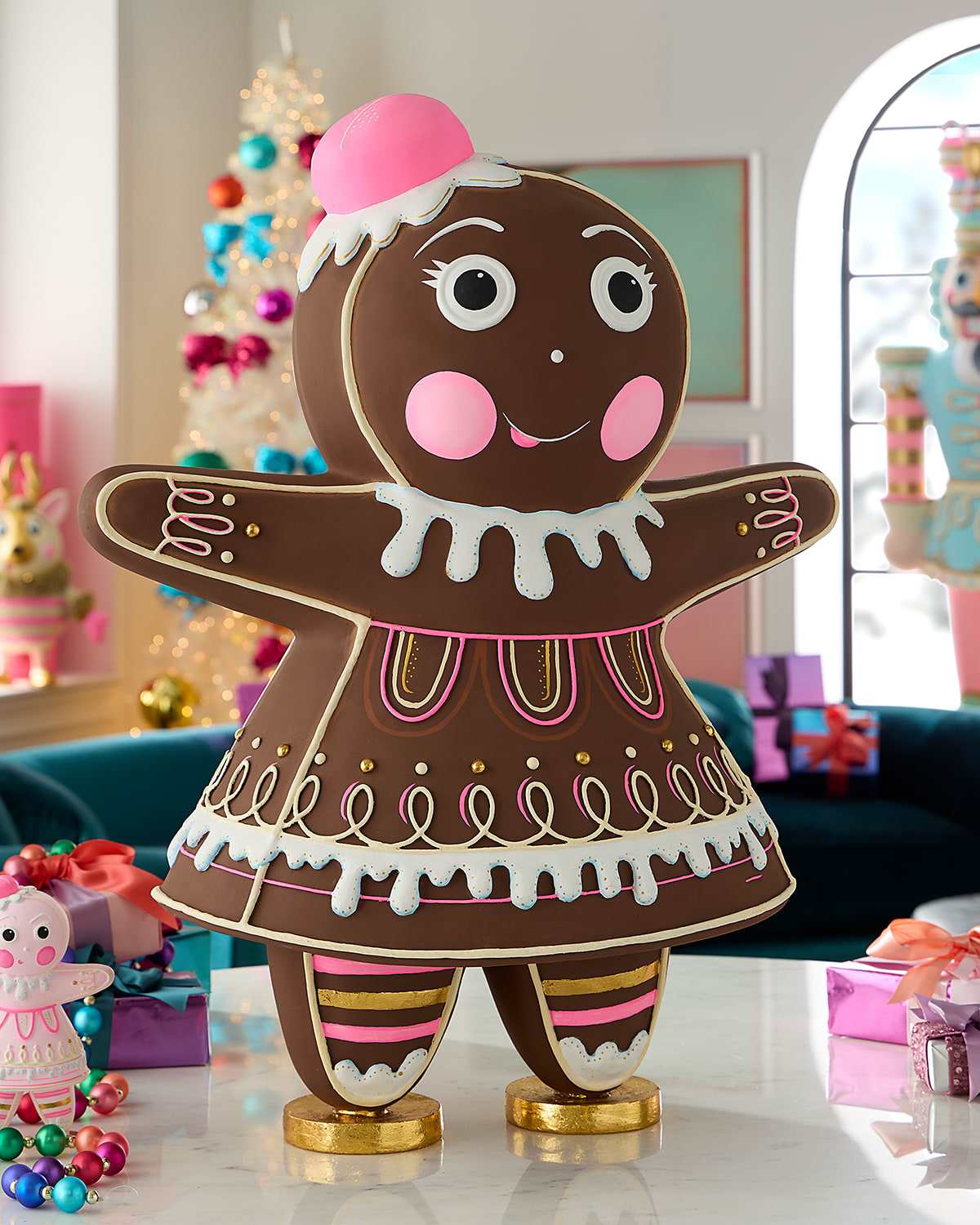 Glitterville The Gingers Tabletop Christmas Decoration, Dippsy