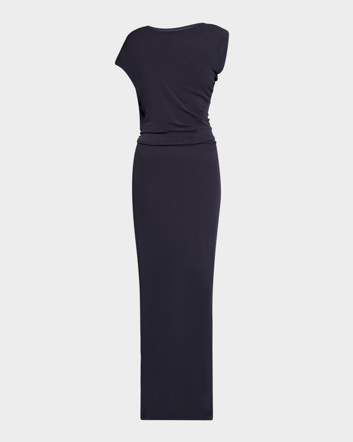 Cult Gaia Jona Draped Maxi Dress In Blue