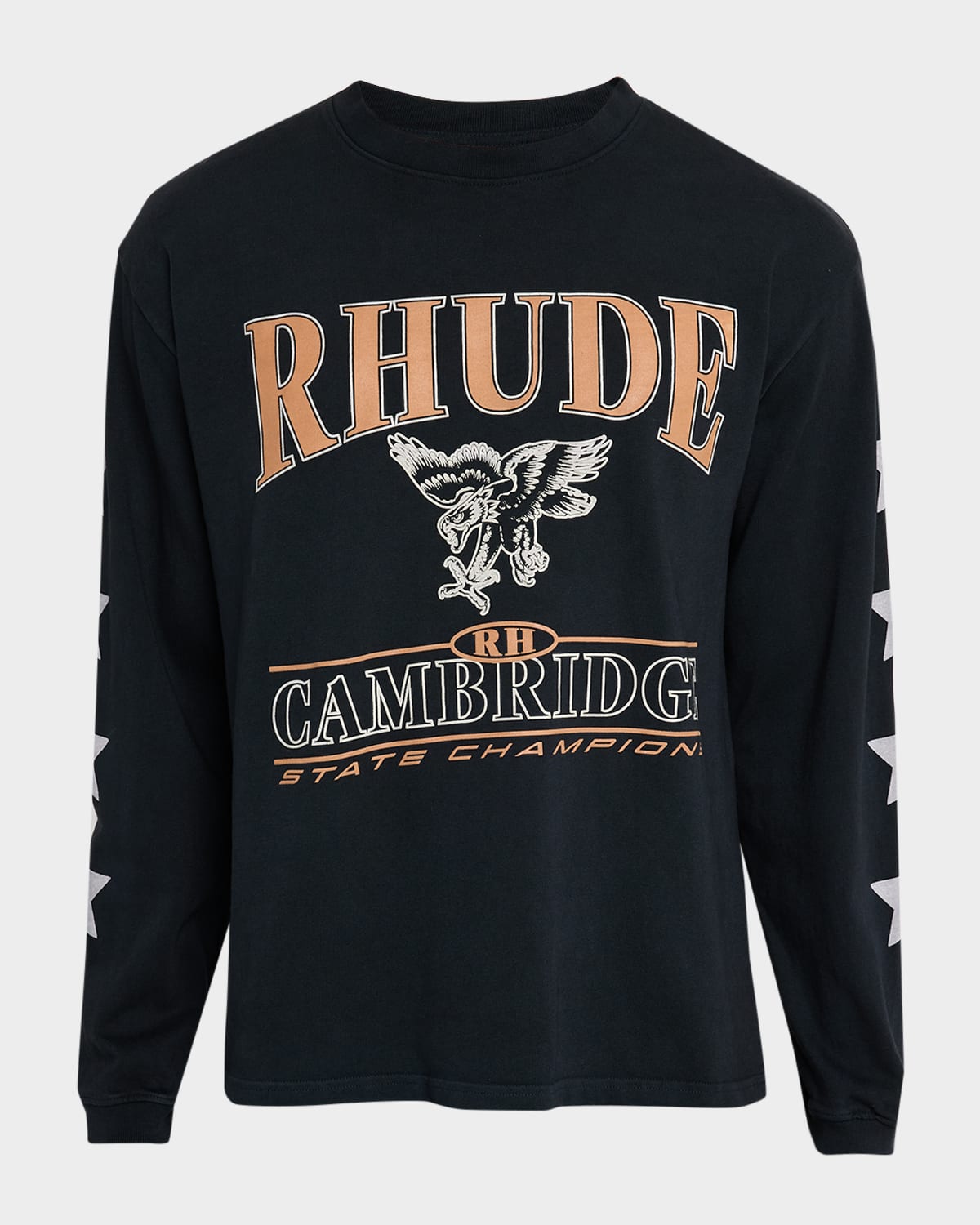 Rhude Men's Cambridge State Champs T-shirt In Black