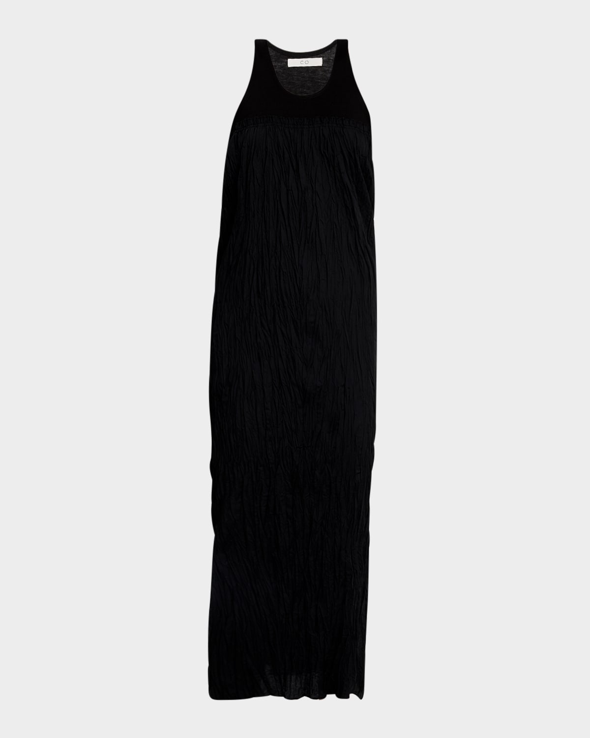 Co Plisse Maxi Tank Dress