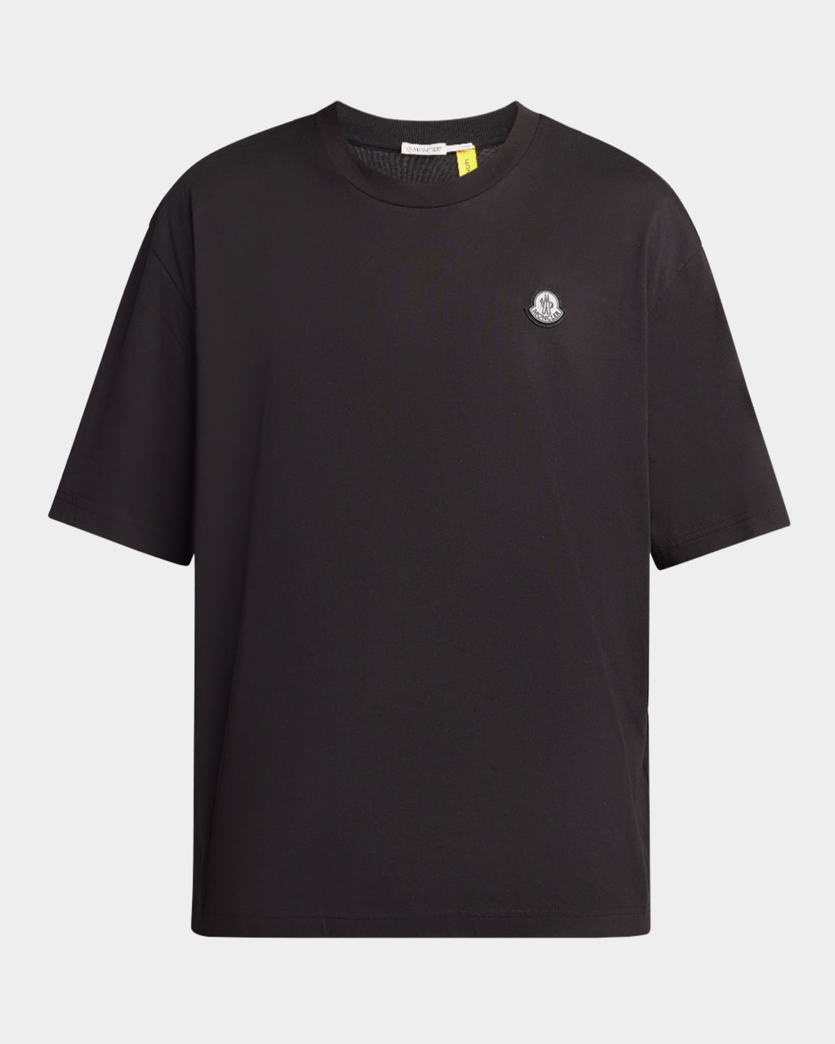 Moncler Genius X A$ap Rocky Men's Short-sleeve T-shirt In Black
