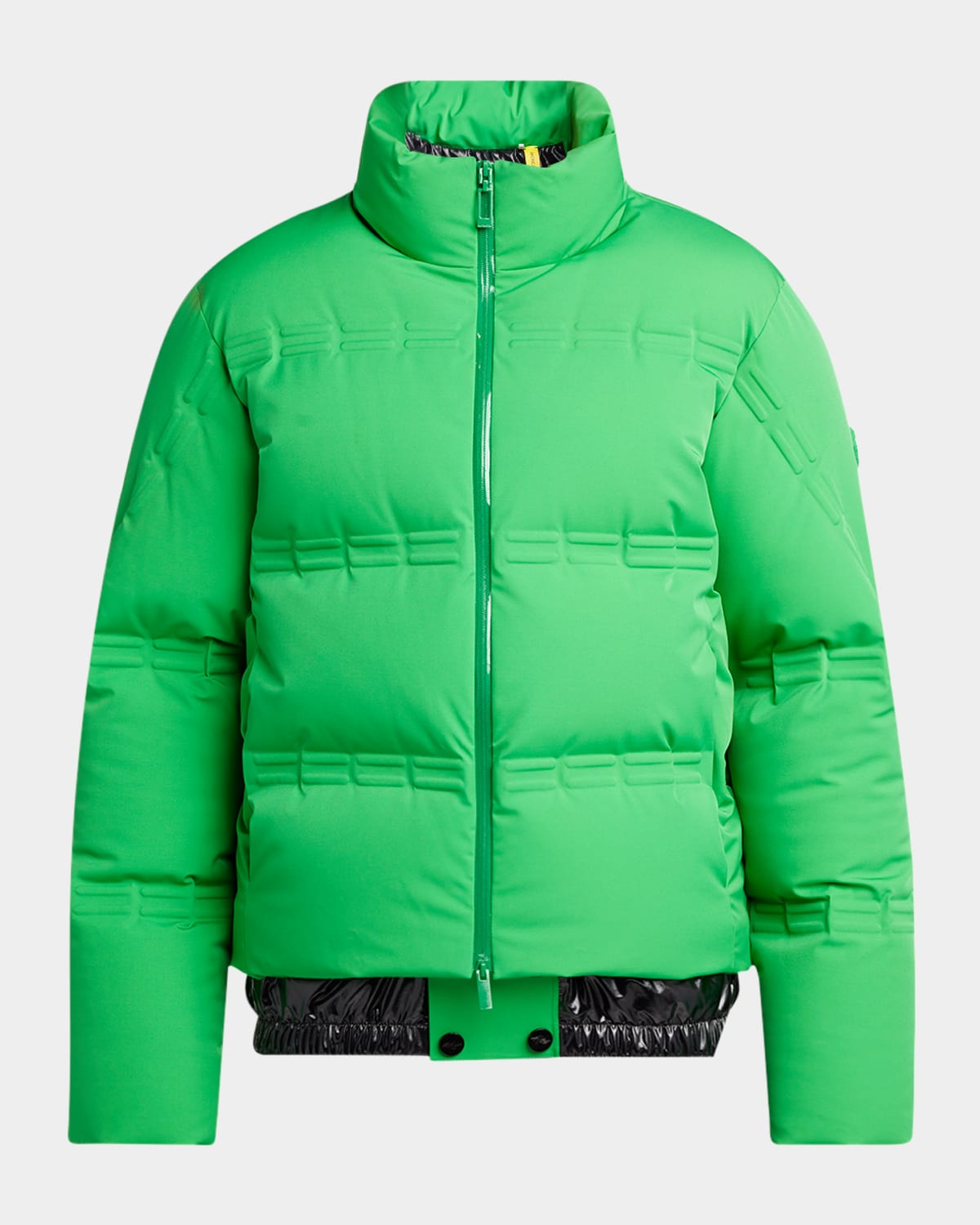 Moncler Genius X A$ap Rocky Men's Rally Short Down Jacket In Gray