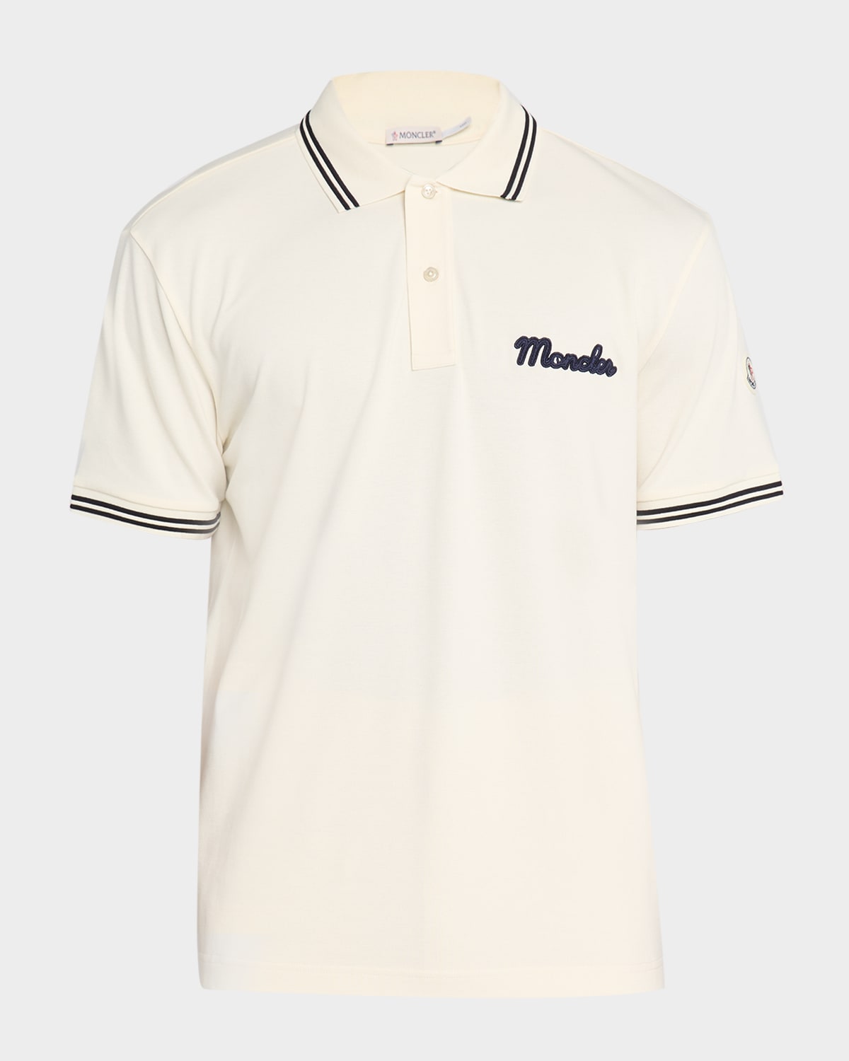 Men's Logo Script Short Sleeve Polo
