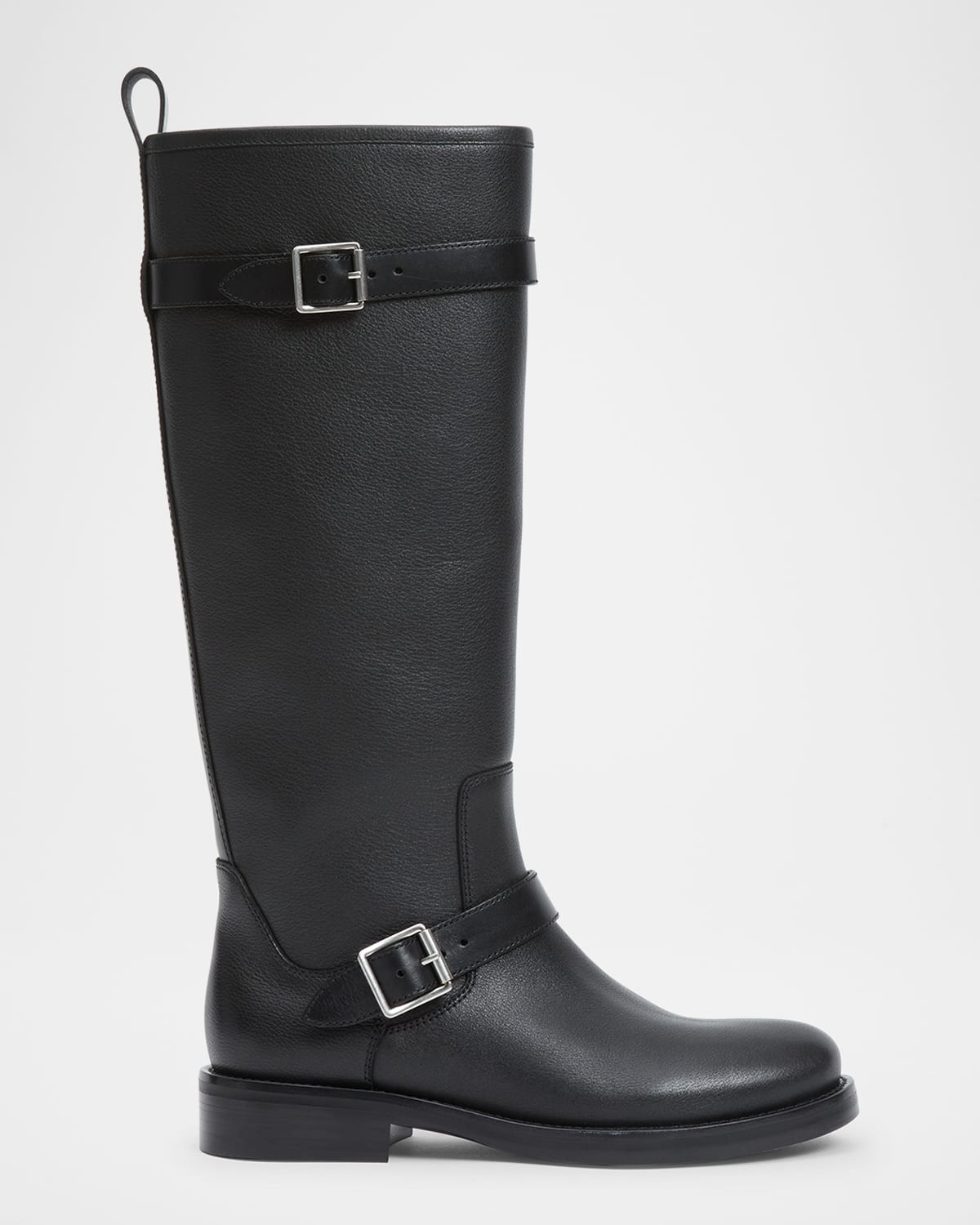 Simkhai Noah Leather Buckle Knee-high Boots In Multi
