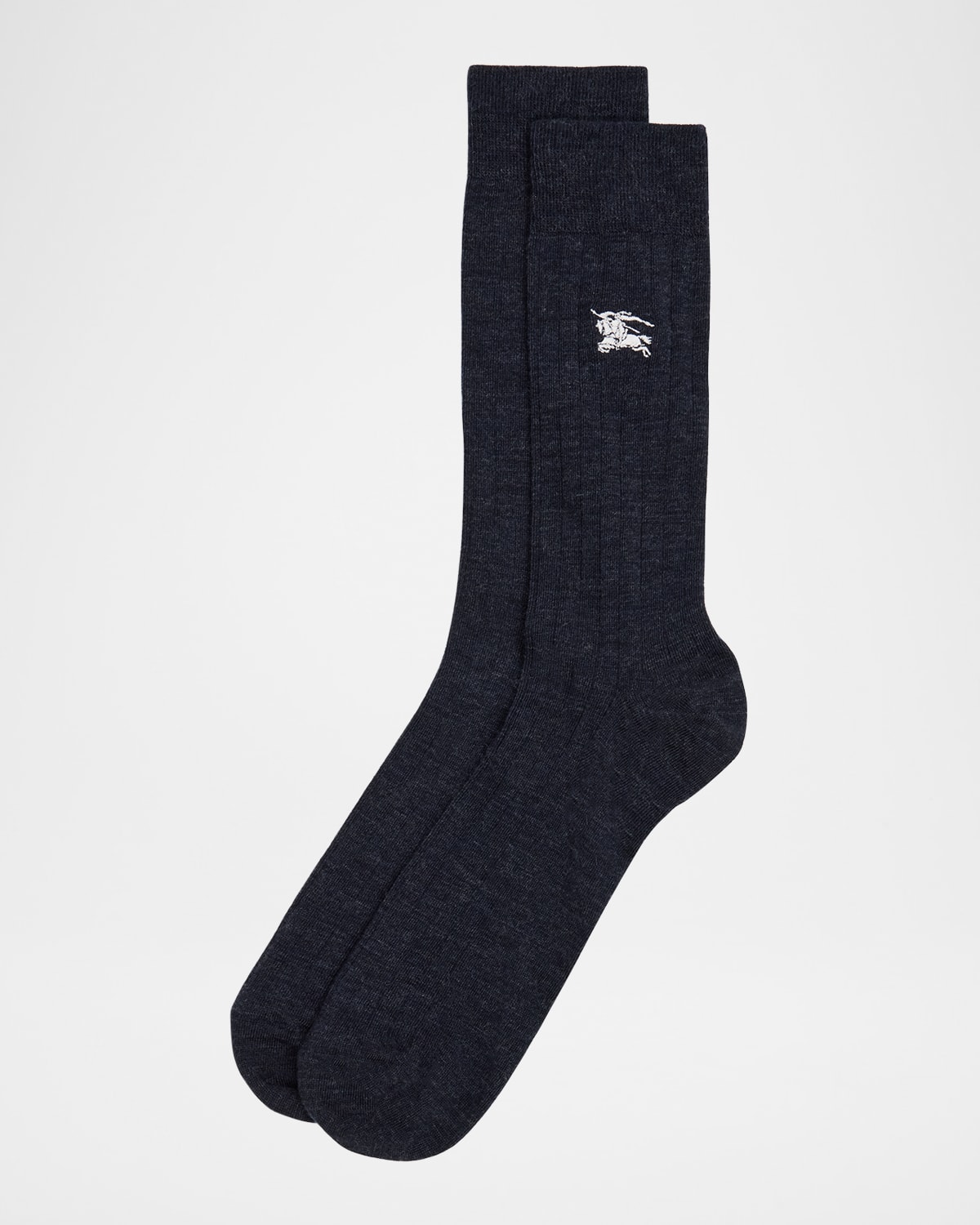 Burberry Men's Embroidered Ekd Crew Socks