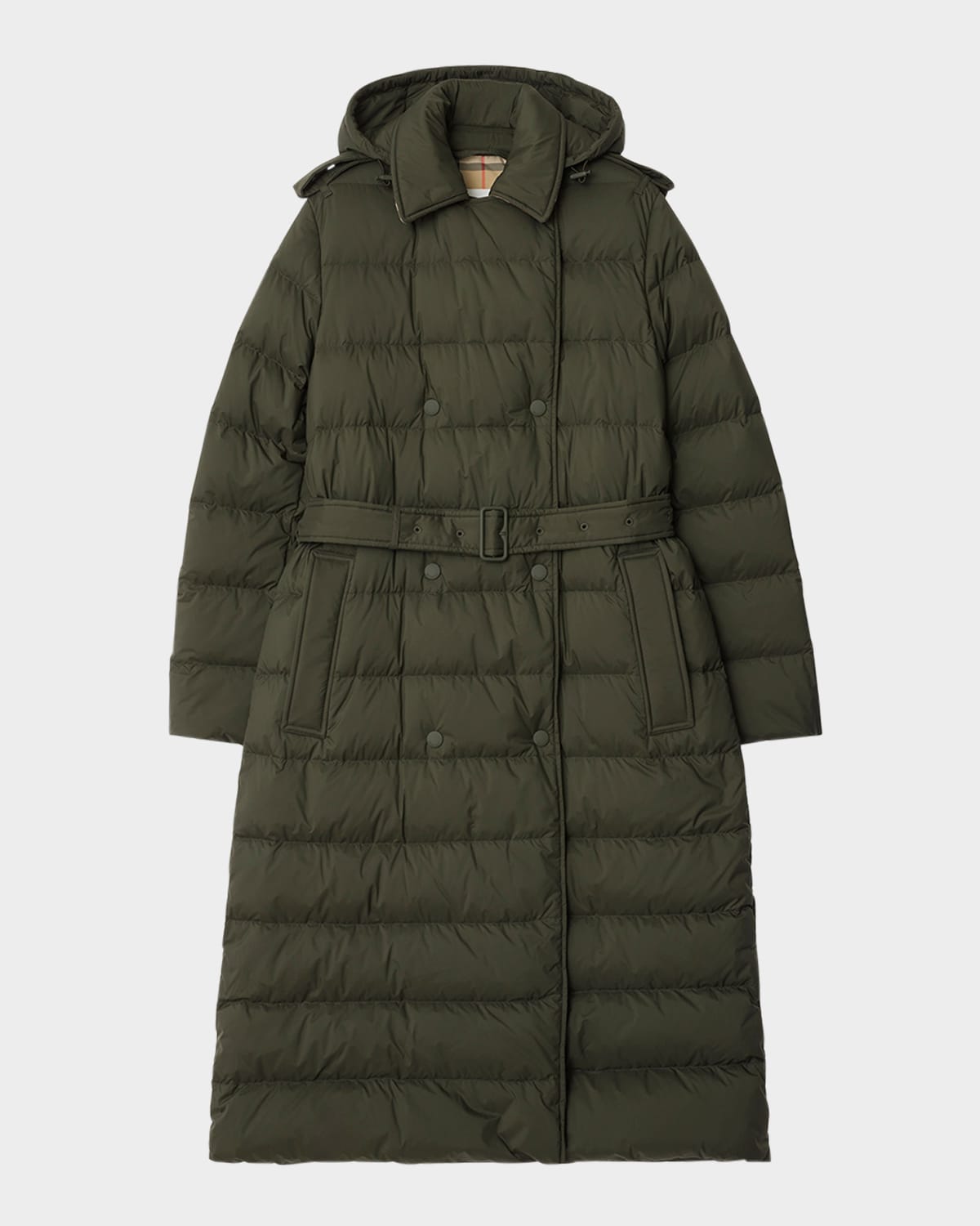 Kent Belted Padded Trench Coat