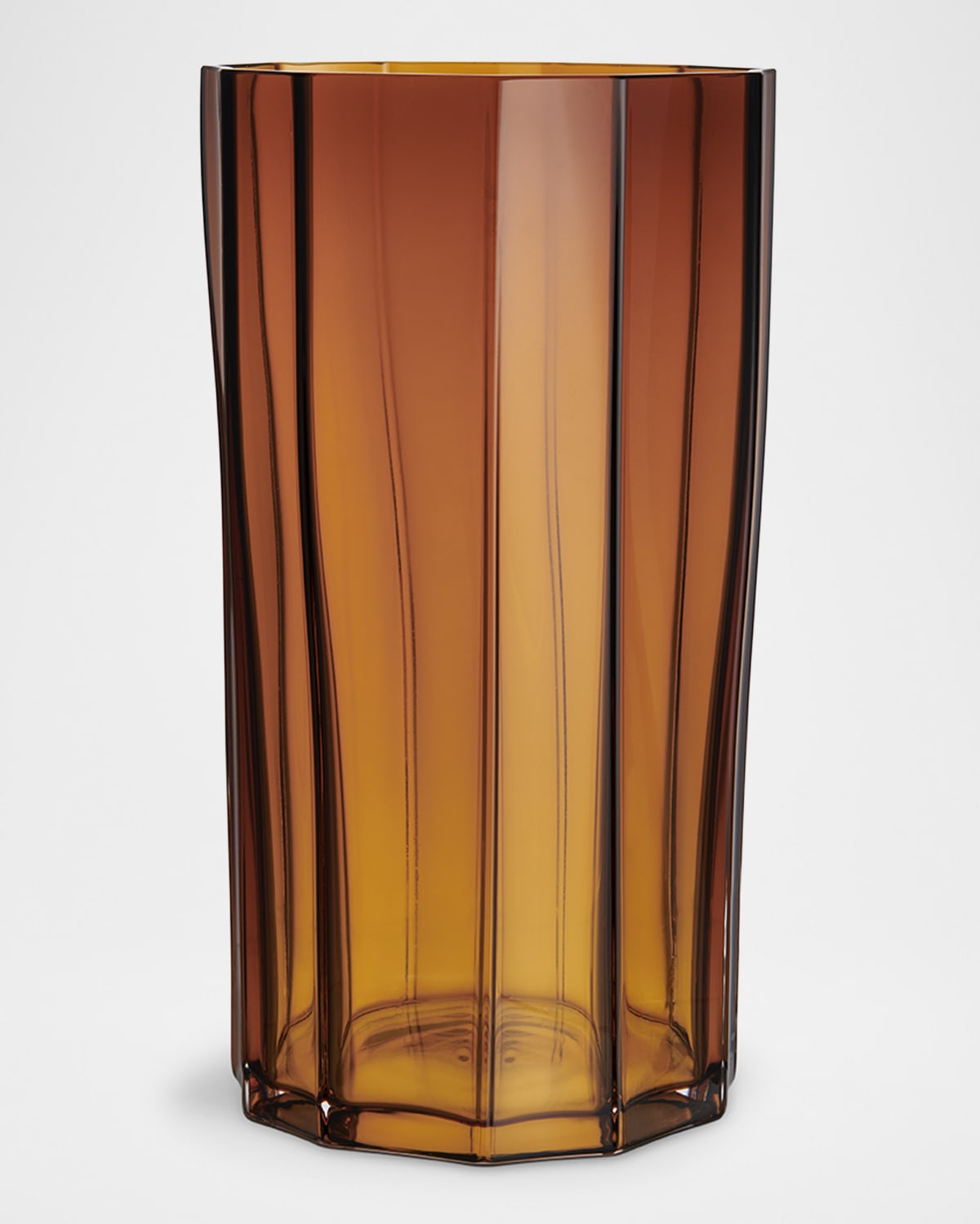 Orrefors Reed Hurricane Lamp Candle Holder