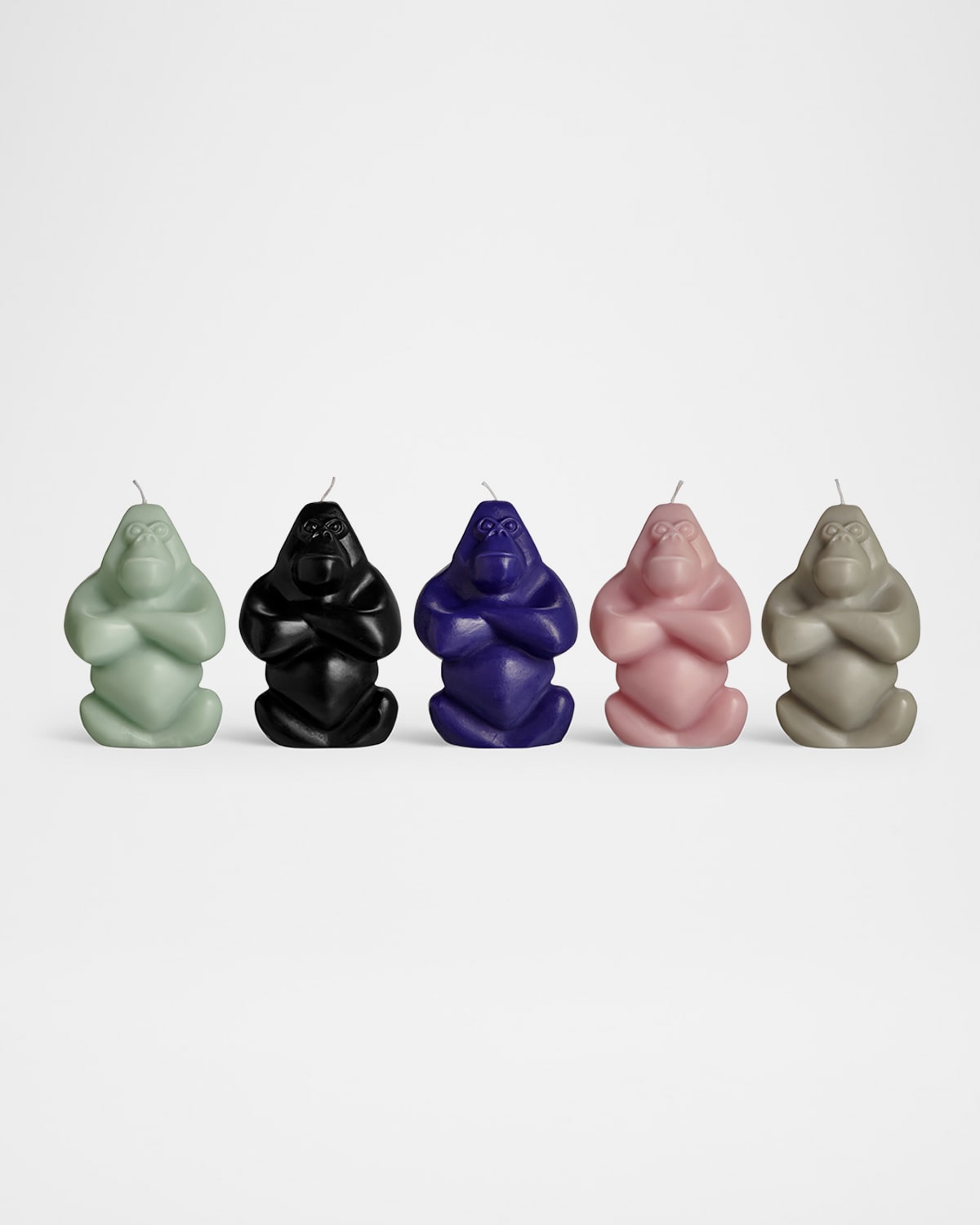 Kosta Boda Gabba Gabba Hey Assorted 5-pack Candles In Multi