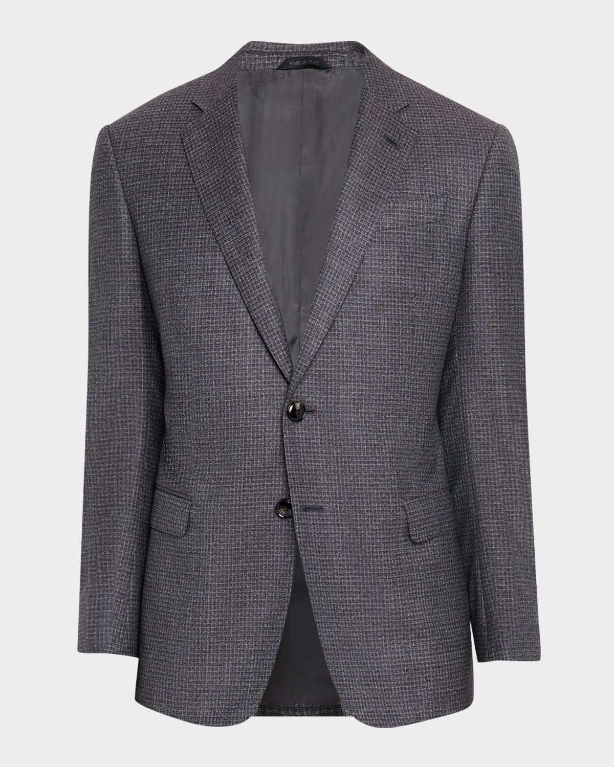 Giorgio Armani Men's Check-textured G Line Sport Coat