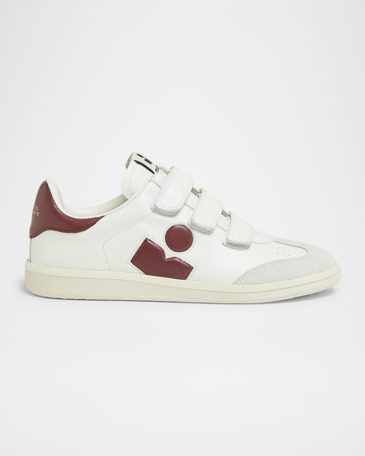 Isabel Marant Beth Gb Three-strap Calfskin Sneakers