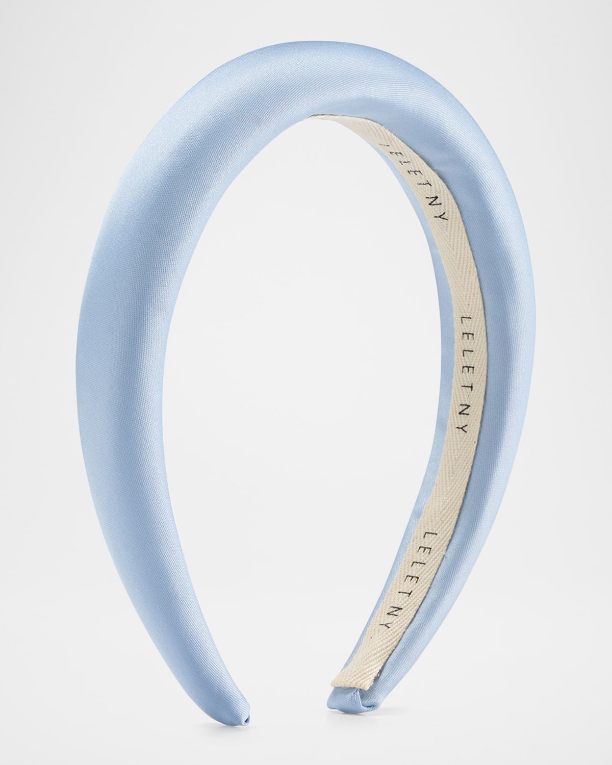 Lelet Ny Robyn Silk Padded Headband In Blue