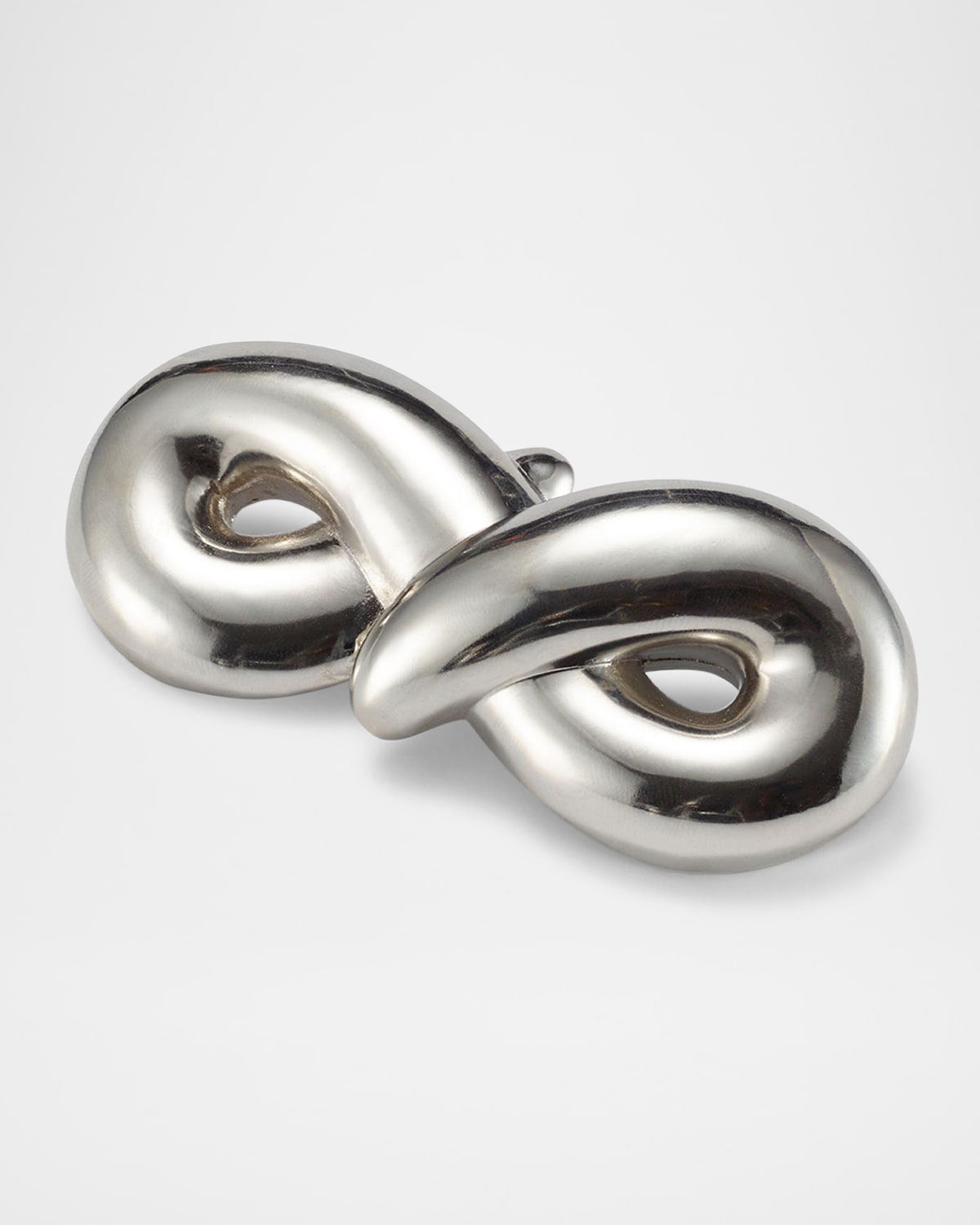Glossy Mega Loop French Barrette