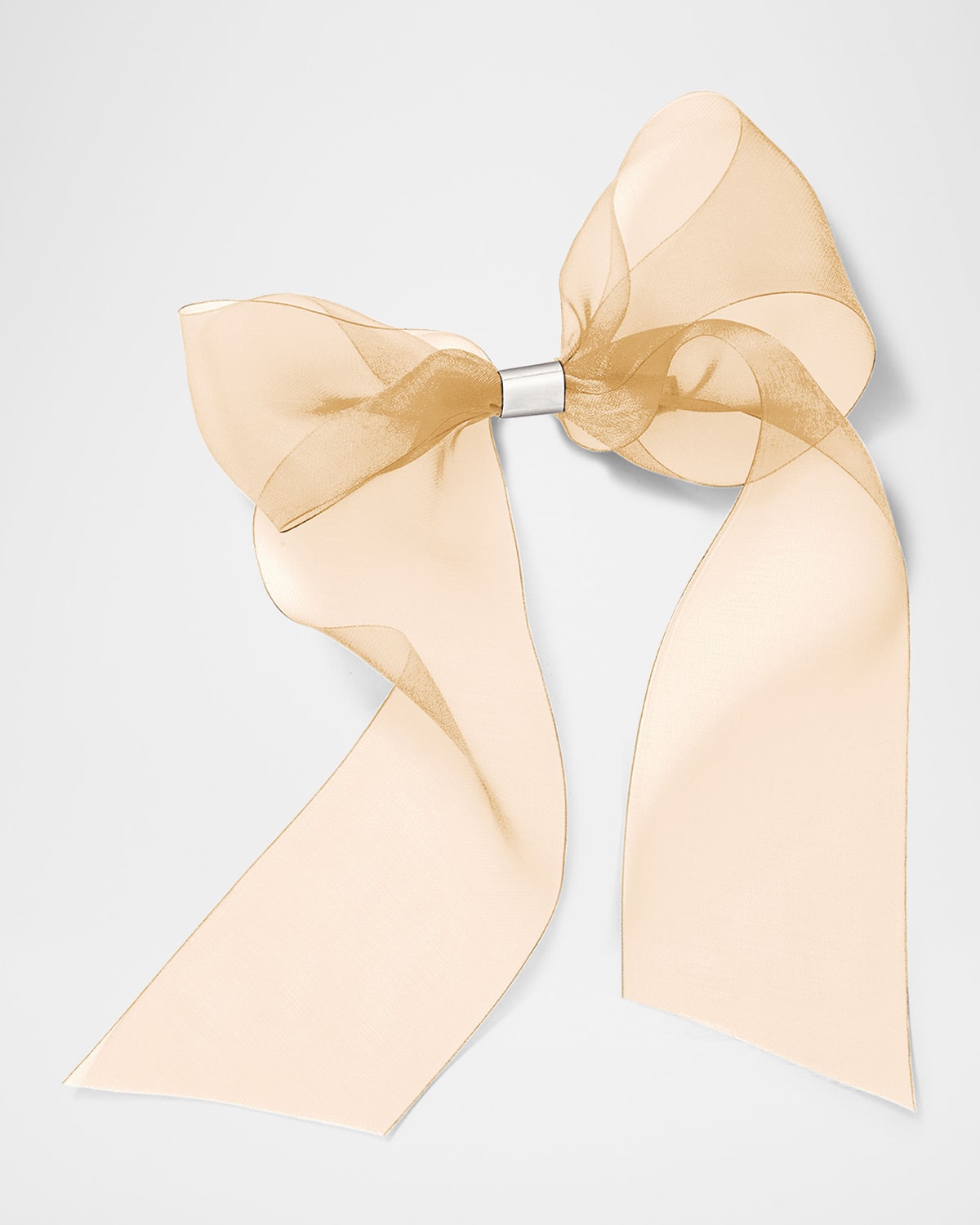 Amy Glossy Bow Barrette