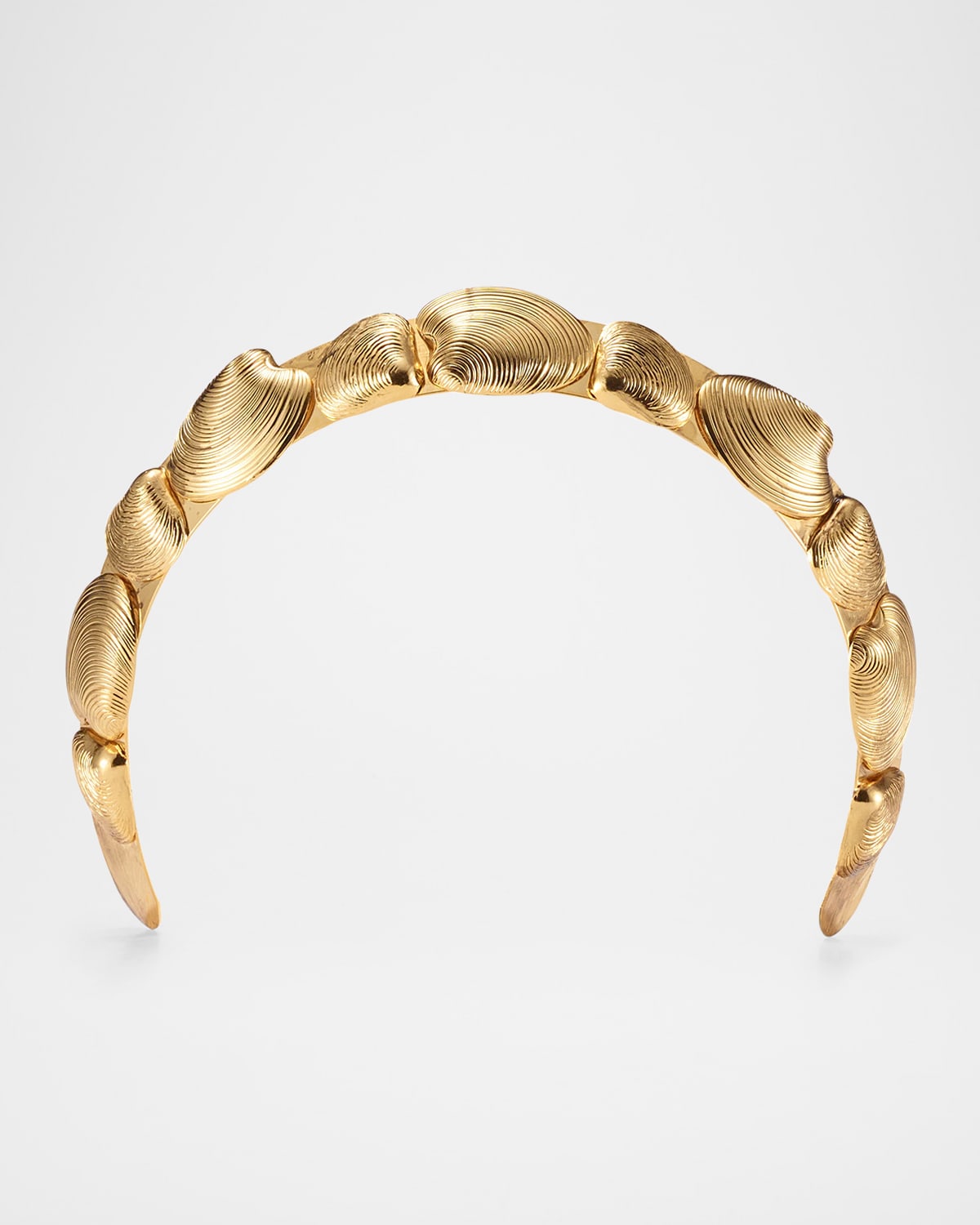 14K Gold Plated Kya Seashell Crown