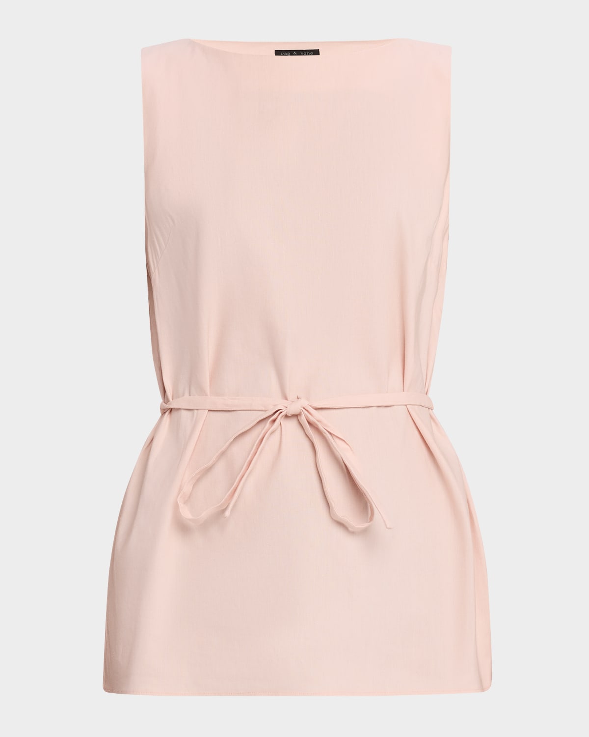 RAG & BONE HOLLAND SLEEVELESS LINEN TUNIC TOP 