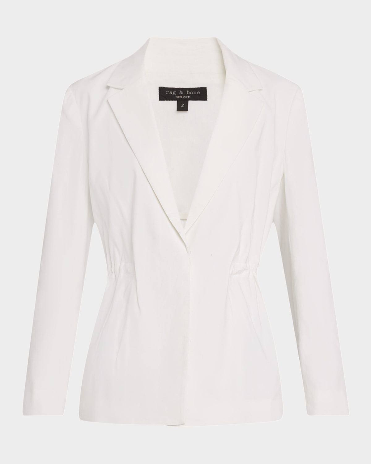 RAG & BONE SPENCER LINEN BLAZER 