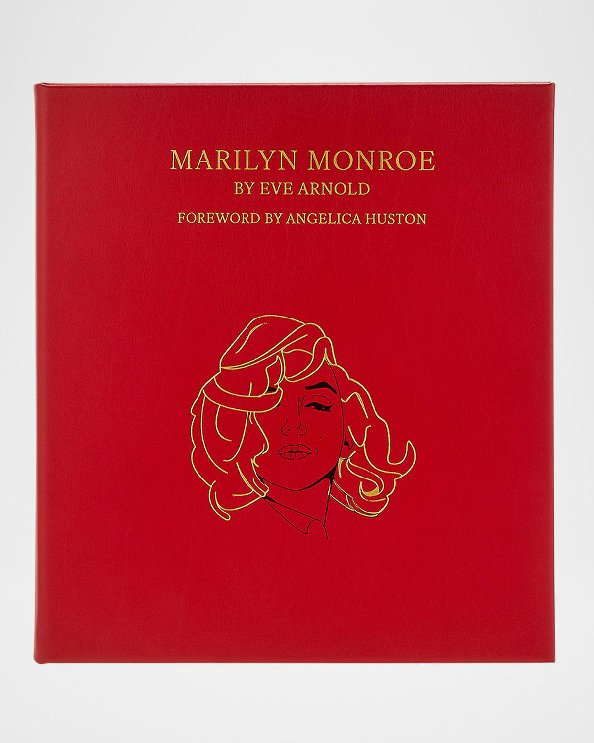 Graphic Image Marilyn Monroe: An Appreciation Leather-bound Book By Eve Arnold