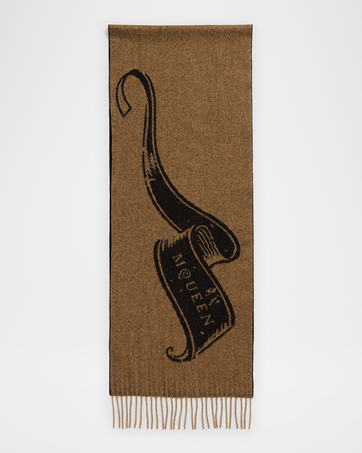 Cashmere & Wool Tattoo Scarf