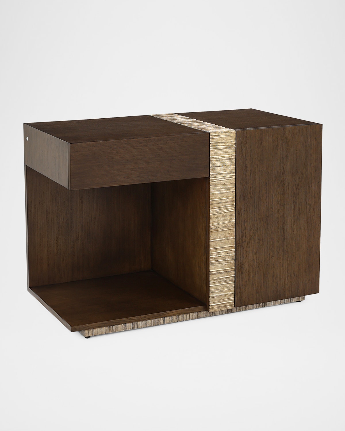 John-richard Collection Elwood Right Nightstand In Brown