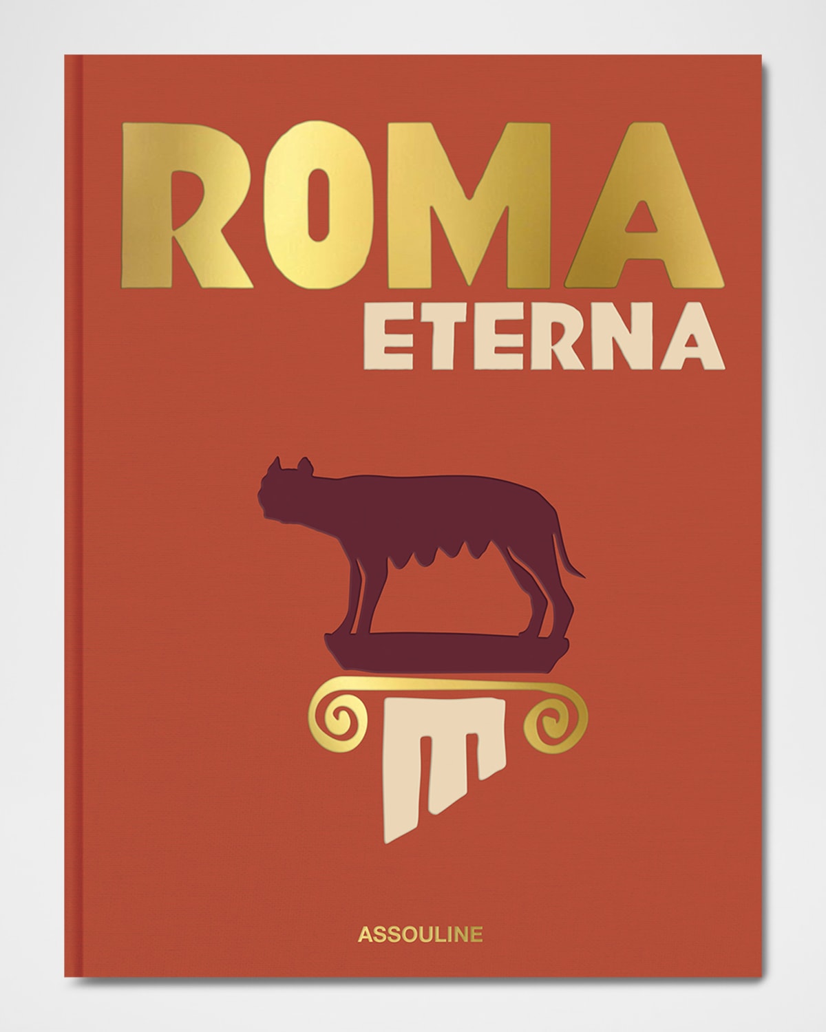 Assouline Roma Eterna Book By James Horncastle In Red