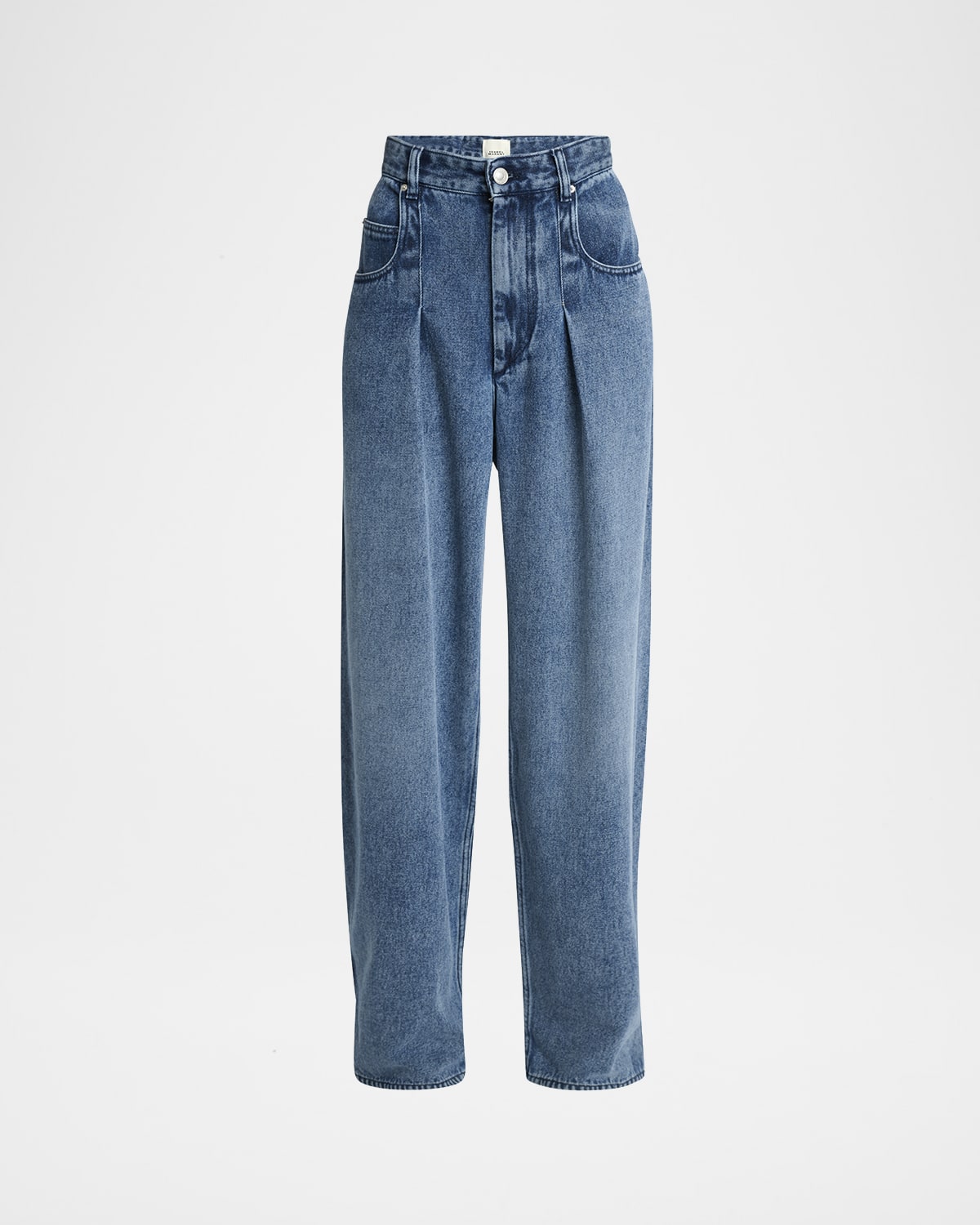 Isabel Marant Rodayna Wide Leg Fluid Denim Pants