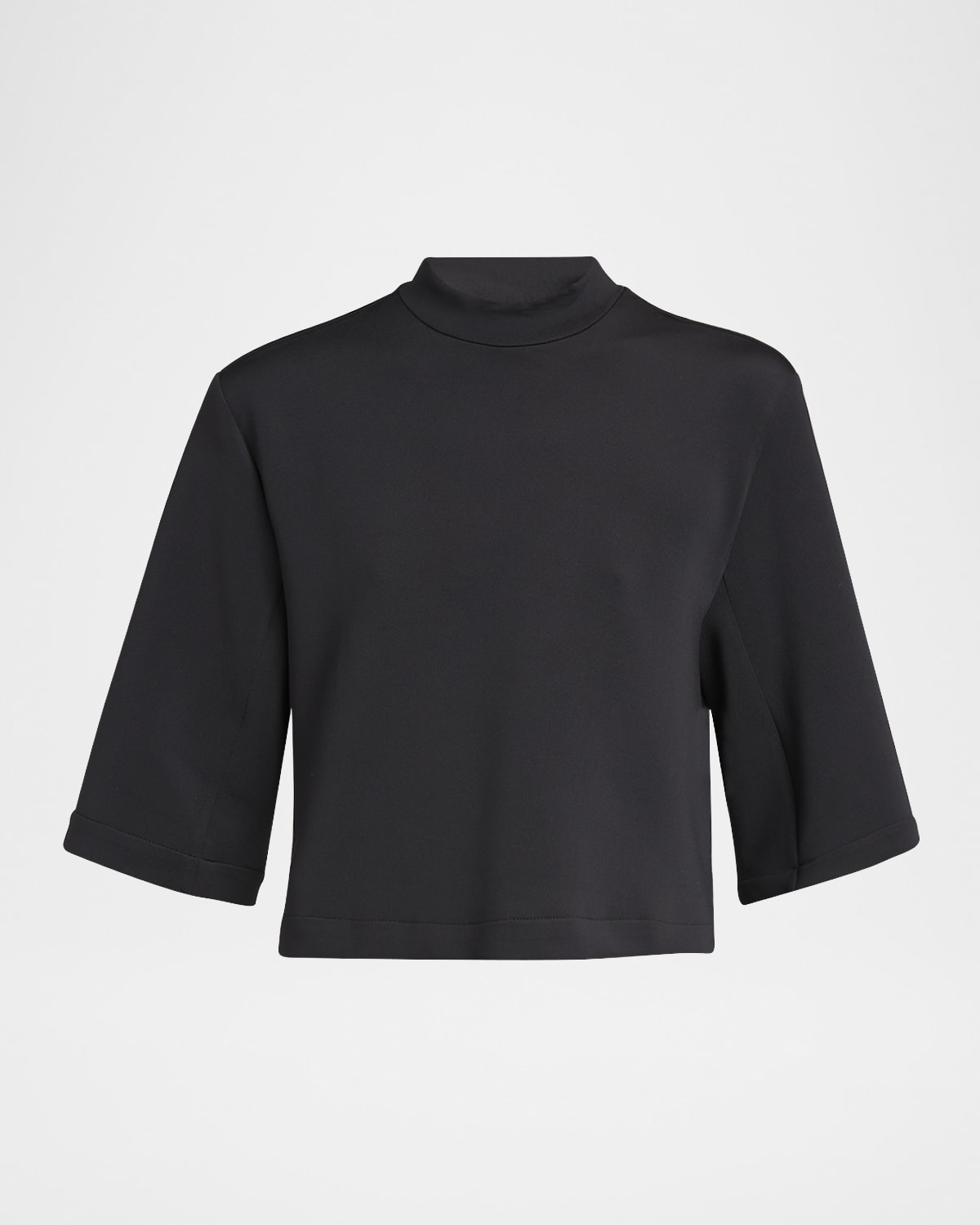 Moncler Genius X Ee72 By Edward Enninful Neoprene T-shirt In Black