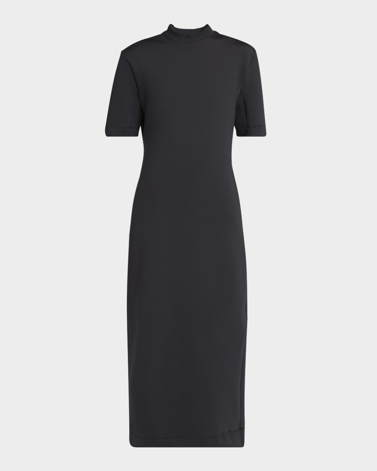 Moncler Genius Short-sleeve T-shirt Dress In Black