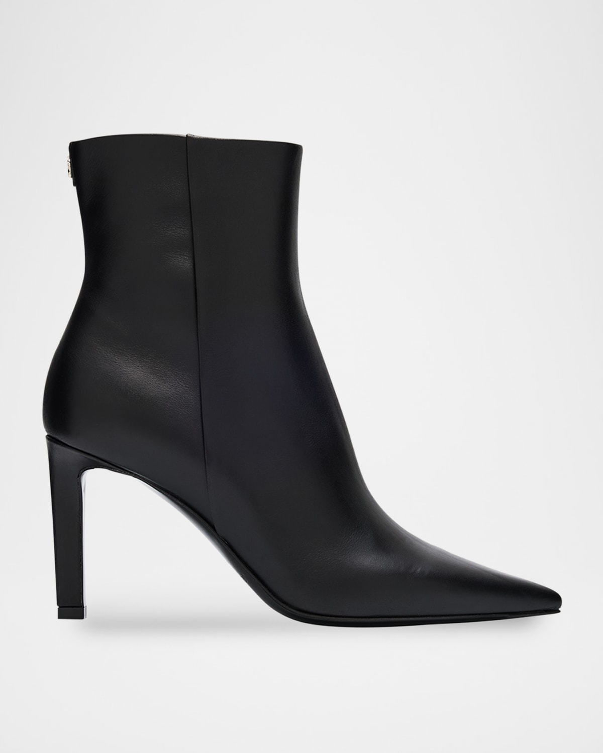 Jimmy Choo Frankie 85 Calf Leather Ankle Boots In Black