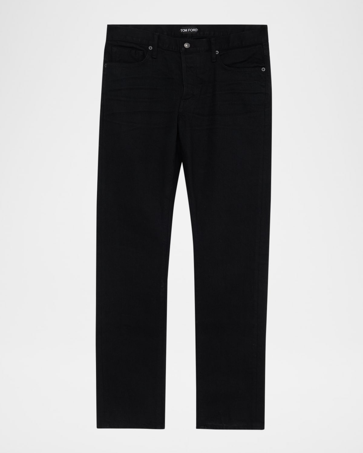 Men's Stretch Denim Straight-Fit Jeans