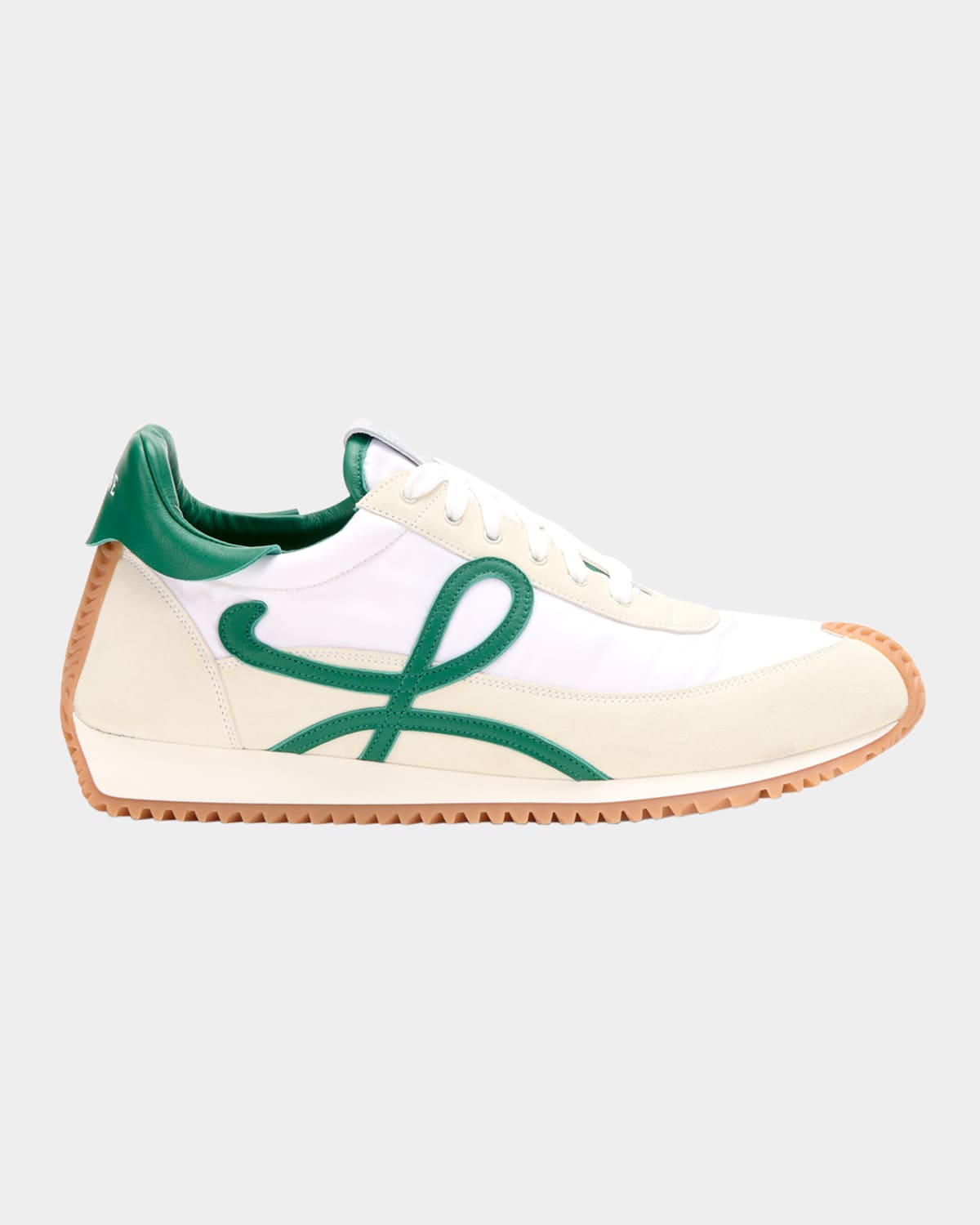 Men's Flow Runner 2.0 Nylon and Suede Sneakers