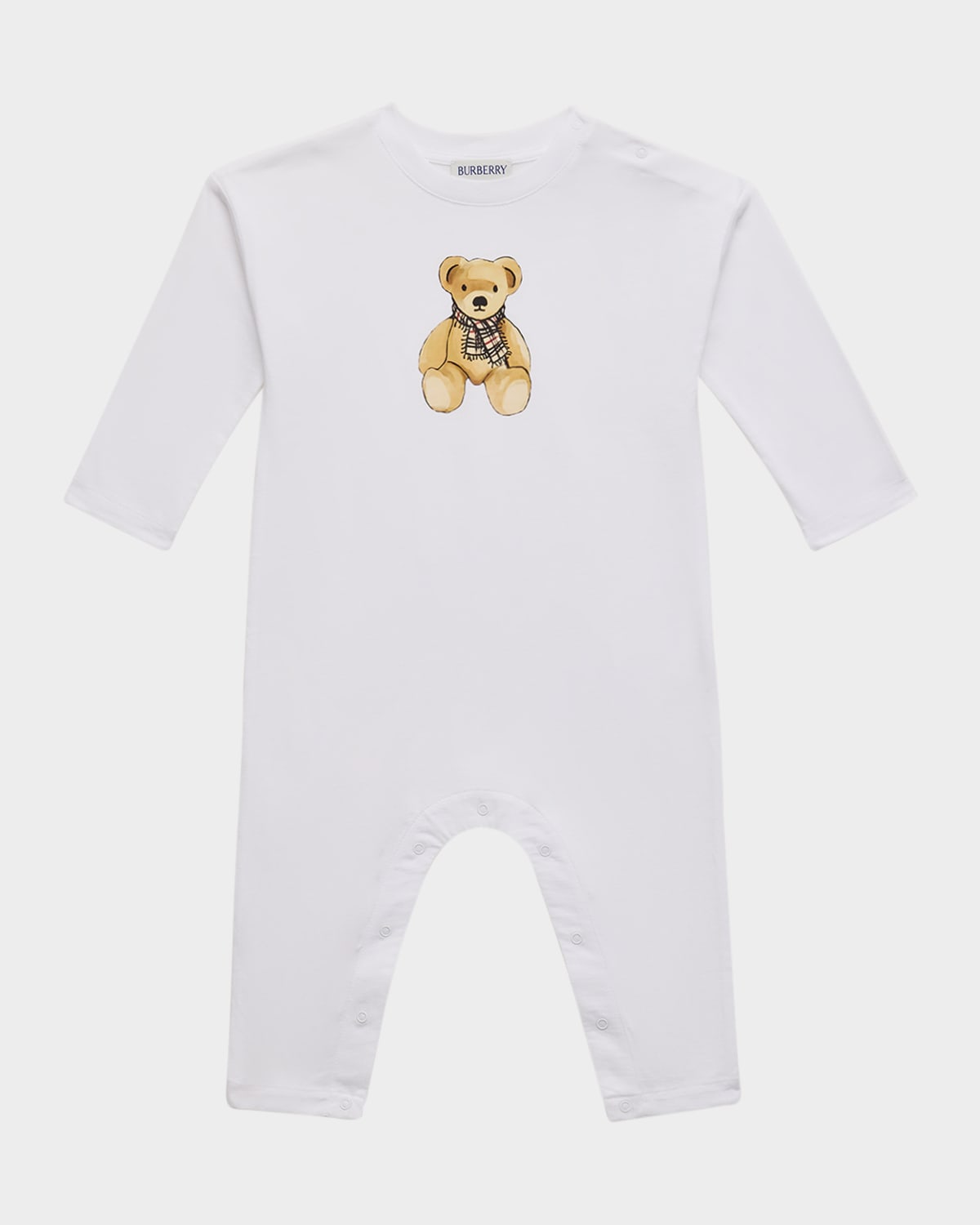 Burberry Kid's Casey Mini Bear Coveralls