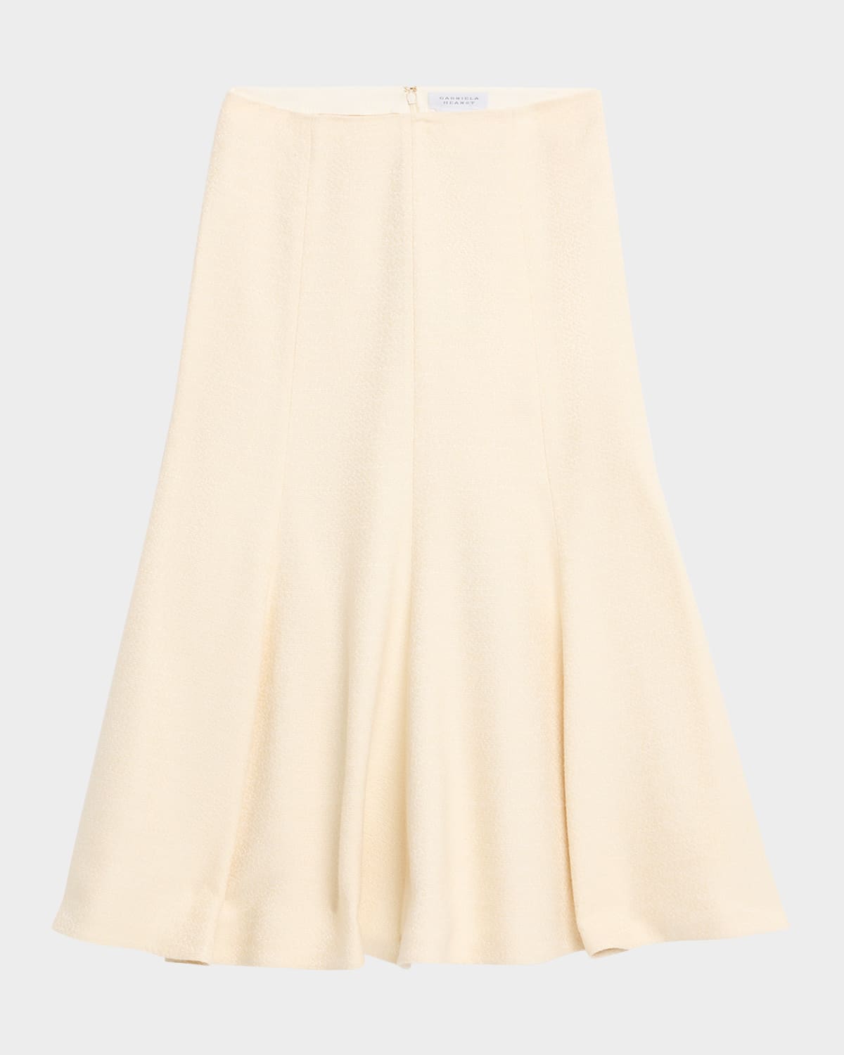 Selma Paneled Flare Midi Skirt