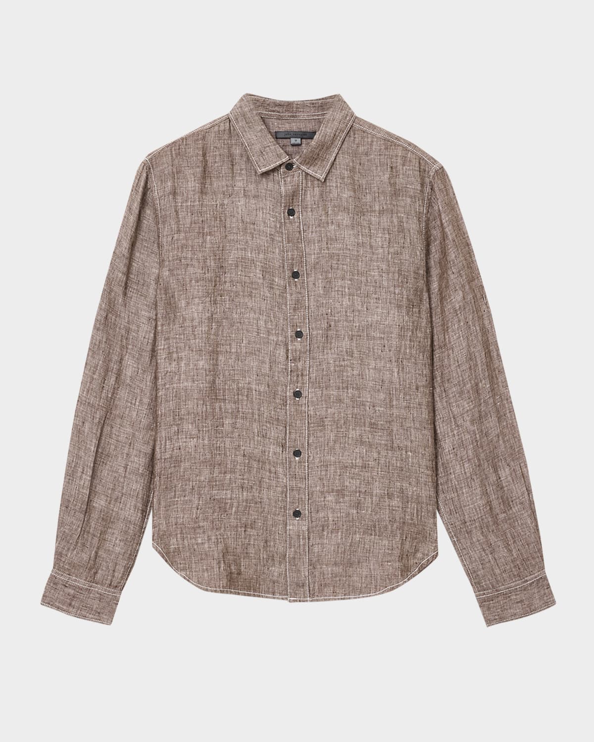 Men's Ben Linen Casual Button-Down Shirt