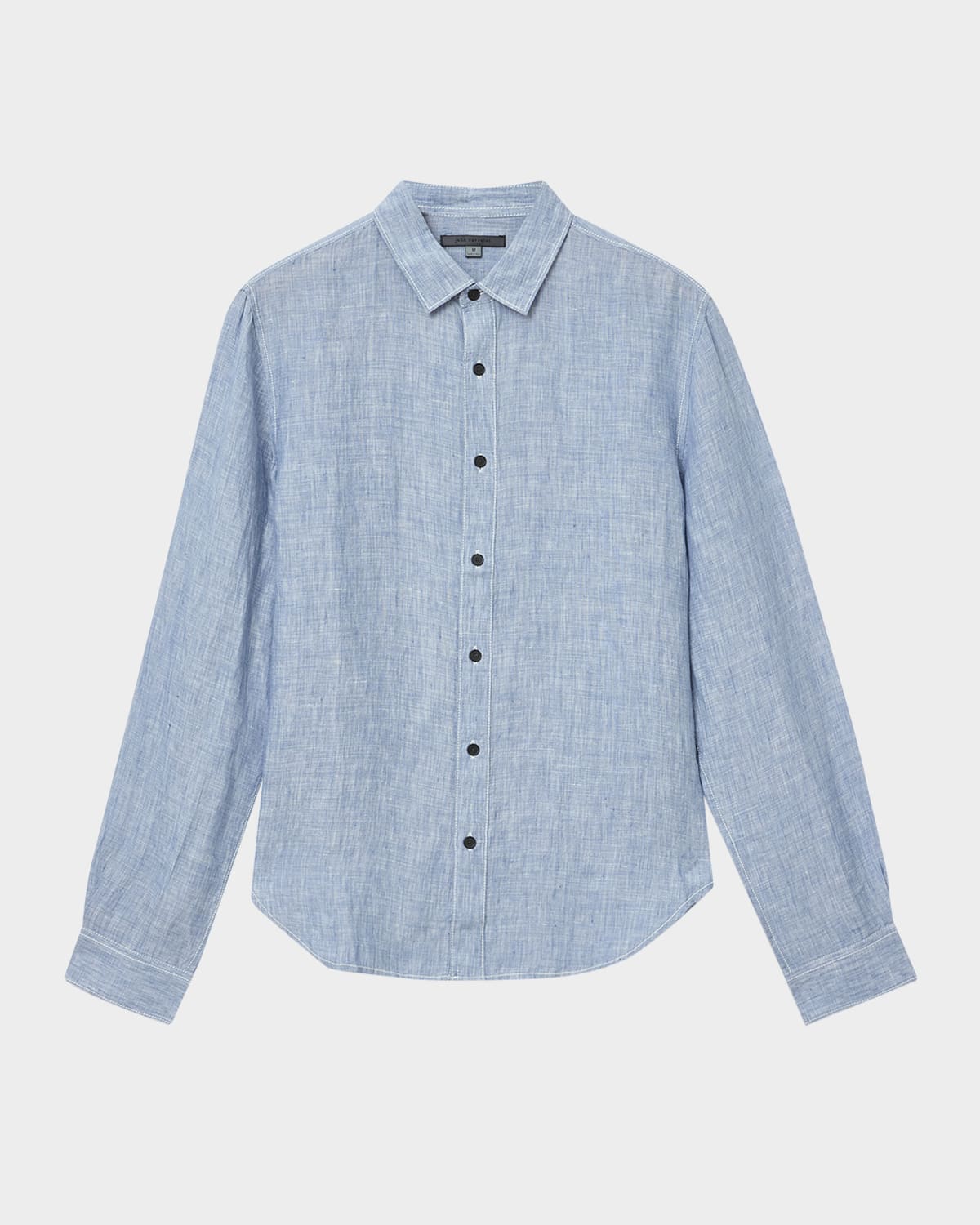 Men's Ben Linen Casual Button-Down Shirt