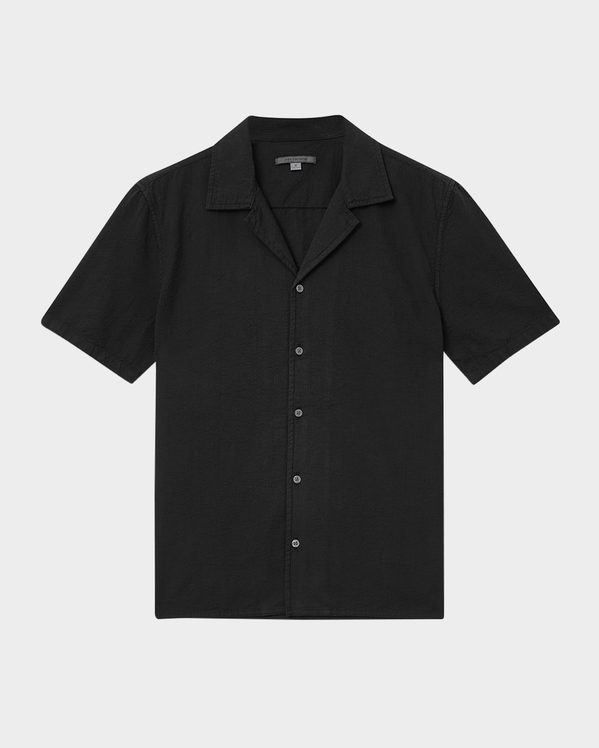 Men's Dan Seersucker Camp Shirt