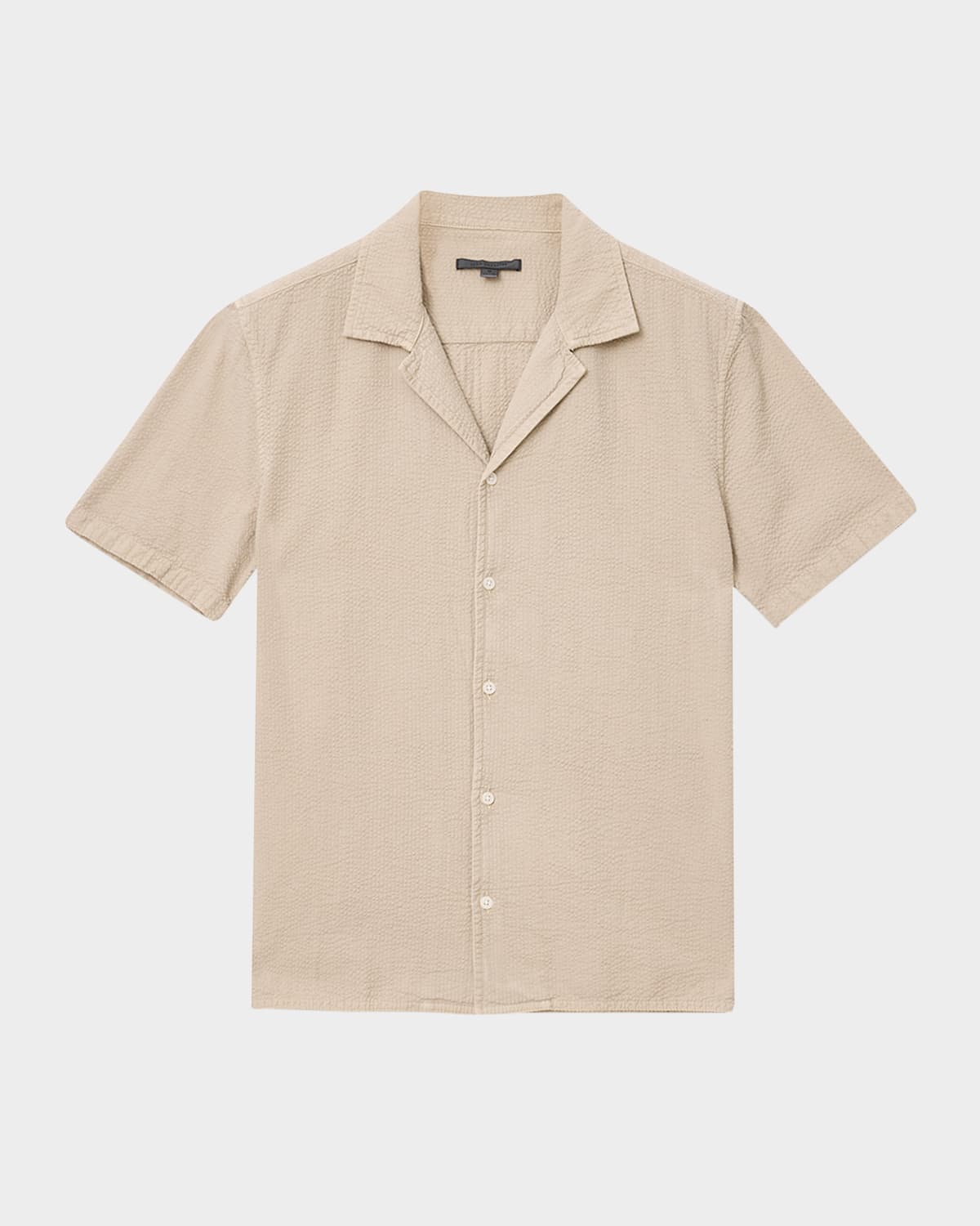 Men's Dan Seersucker Camp Shirt