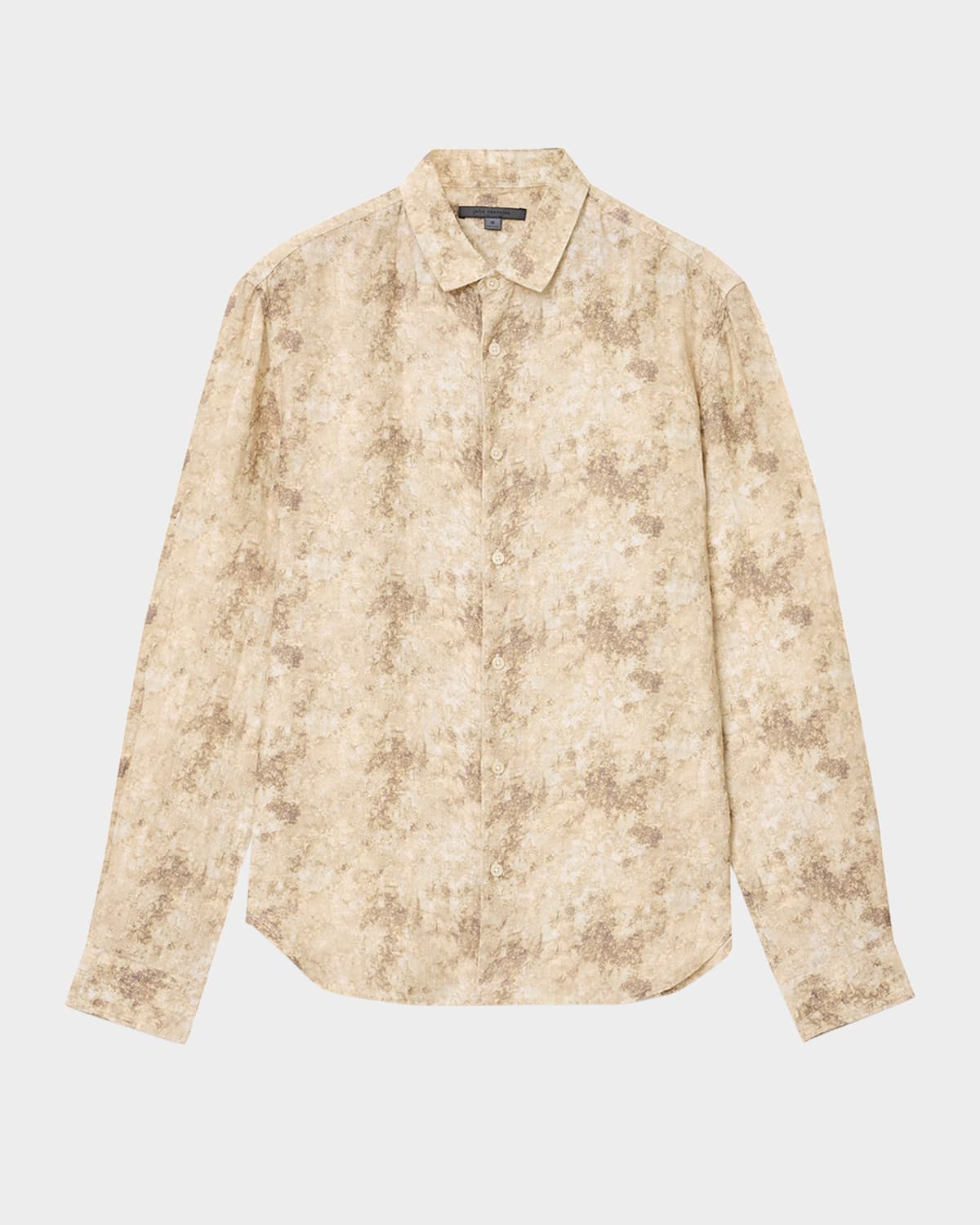Men's Luca Linen Abstract Sport Shirt
