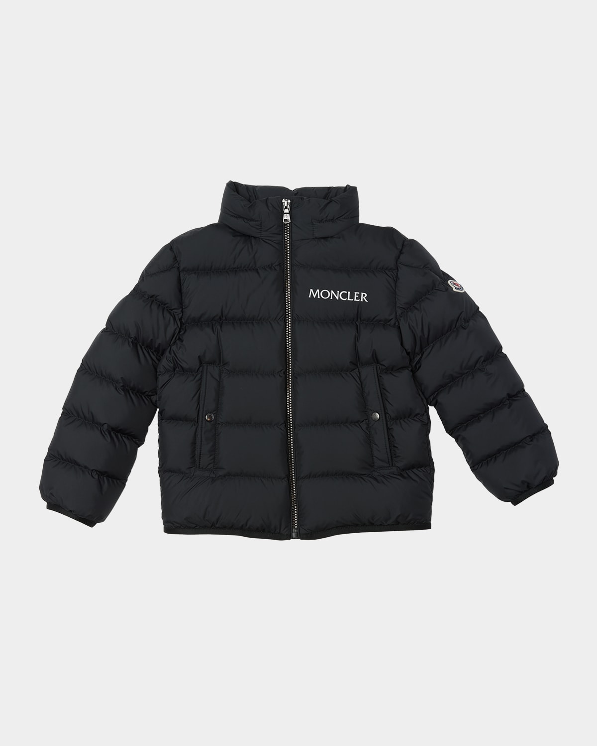 Moncler Kids Bajan Jacket In Black