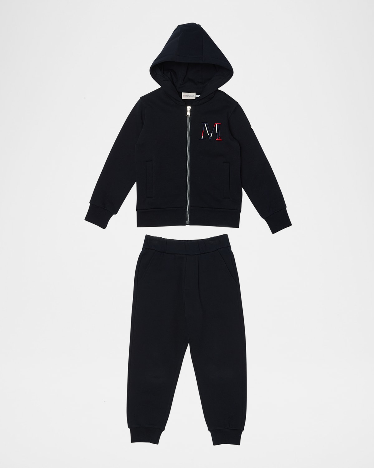 Moncler Boy's Embroidered M Hoodie & Joggers