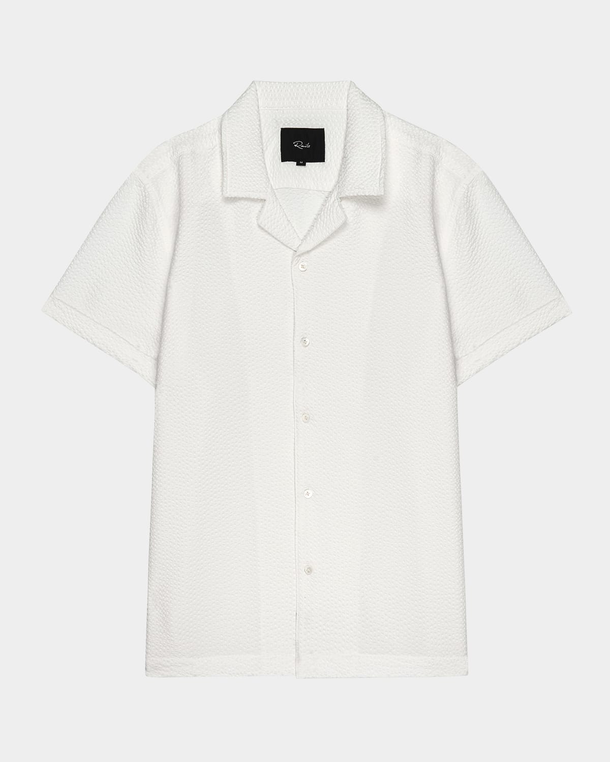 Rails Men's Amalfi Seersucker Camp Shirt
