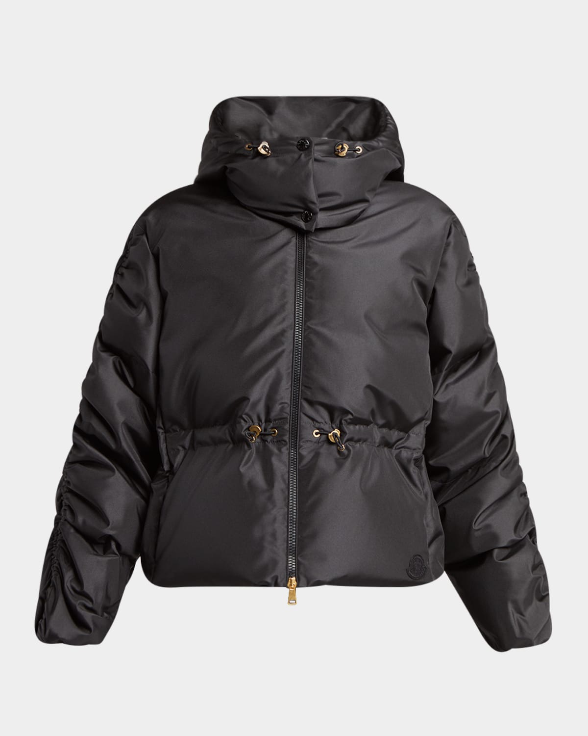 Moncler Louviere Puffer Jacket With Detachable Hood In Multi