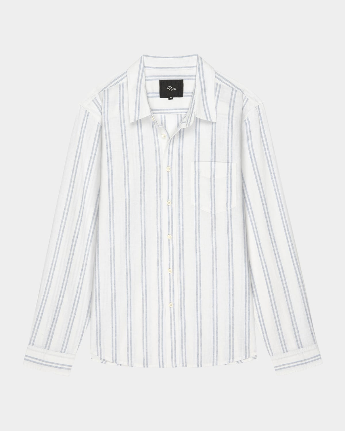 Rails Men's Clyde Double-stripe Casual Button-down Shirt