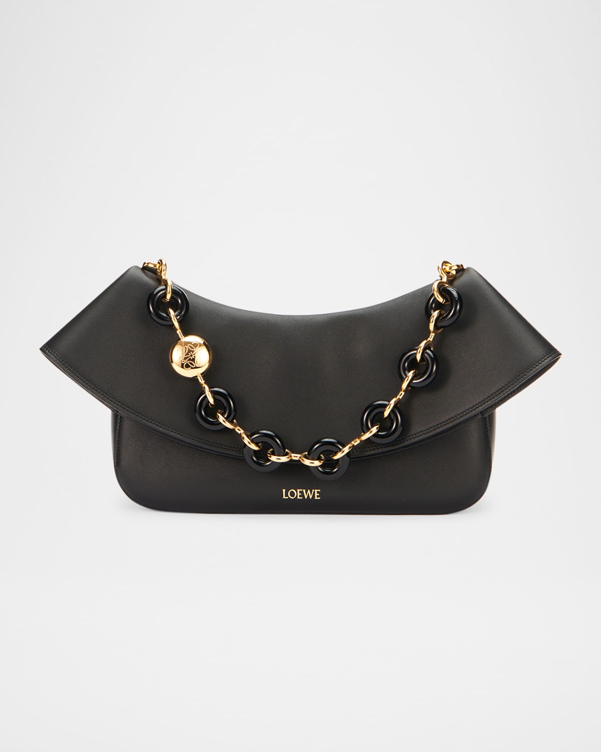 Loewe Ola Medium Shoulder Bag In Calfskin Leather
