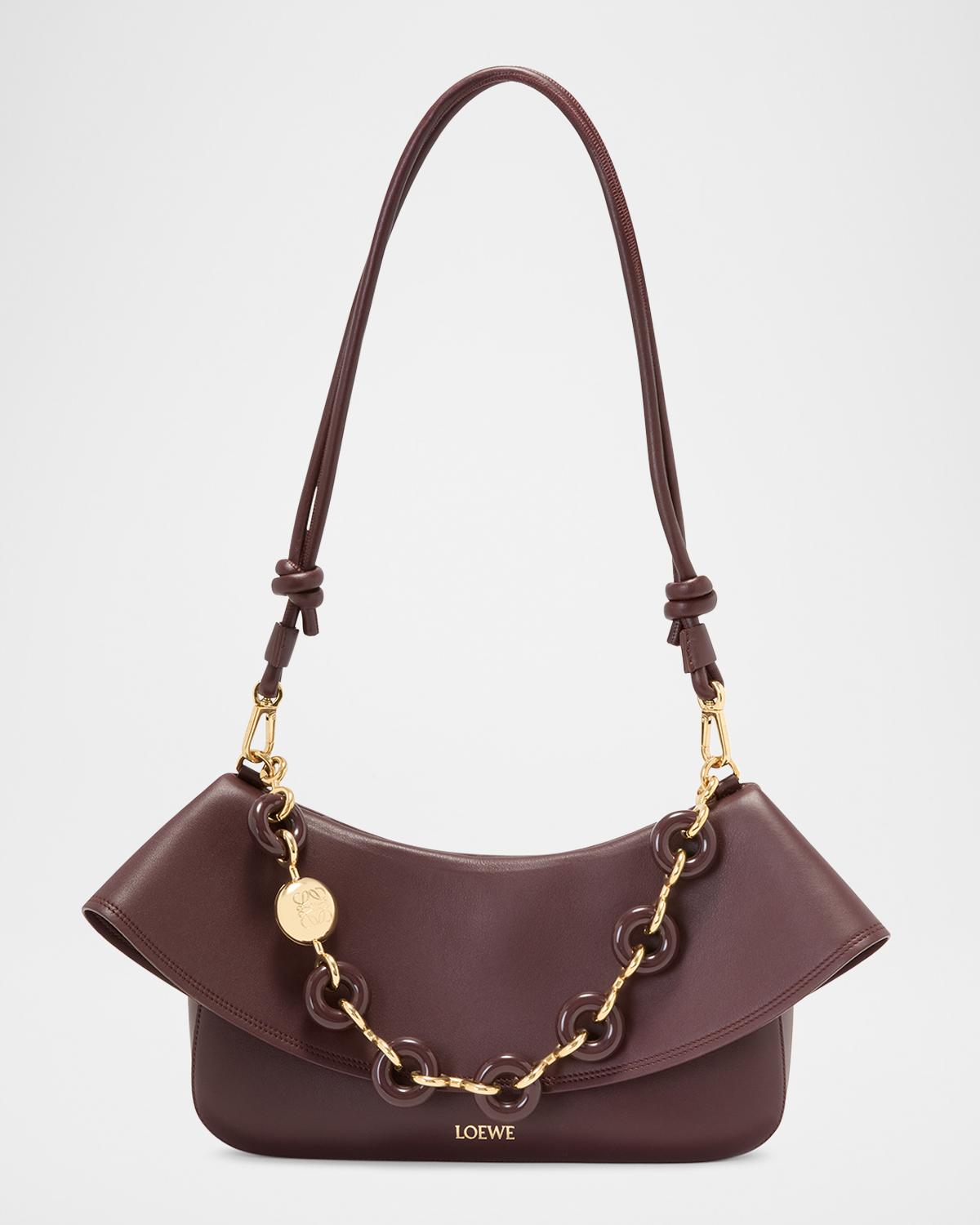Ola Medium Shoulder Bag in Calfskin Leather